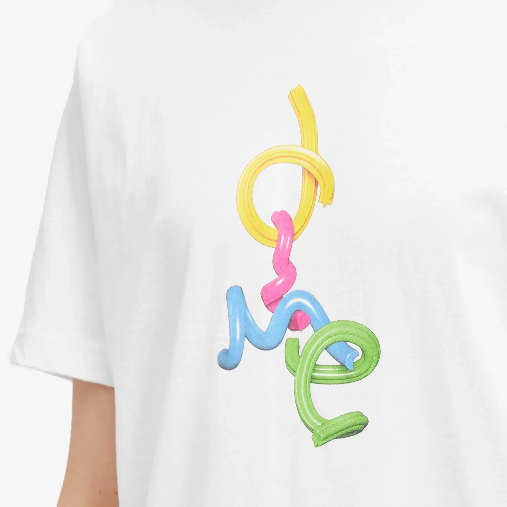 Dime Men's Play T-Shirt White