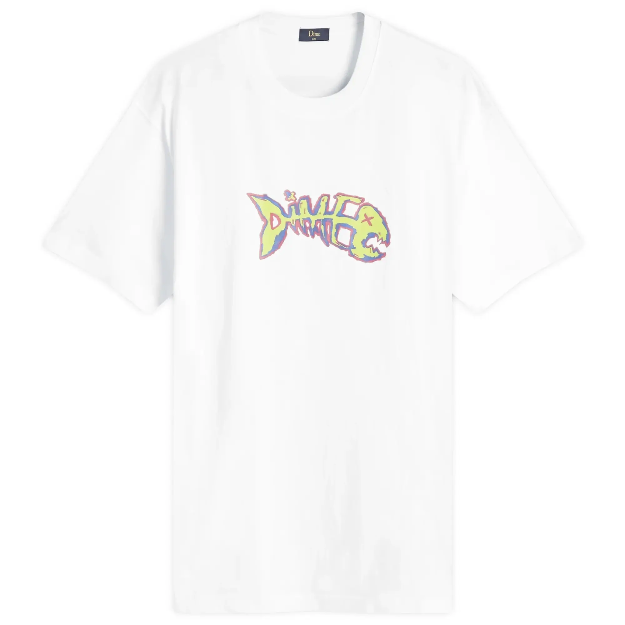 Dime Men's Bones T-Shirt White
