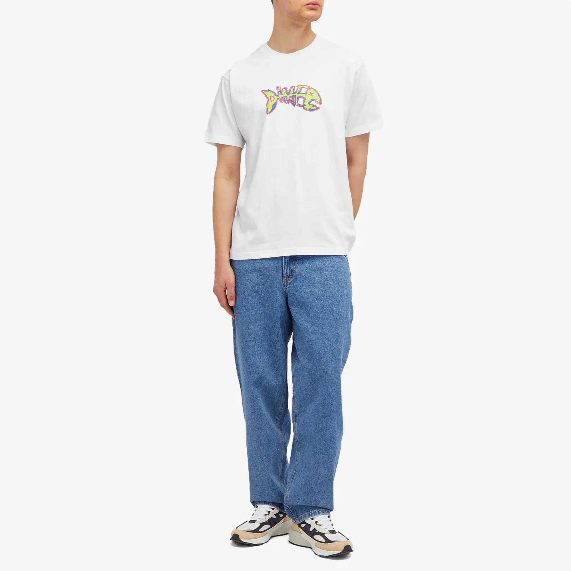 Dime Men's Bones T-Shirt White