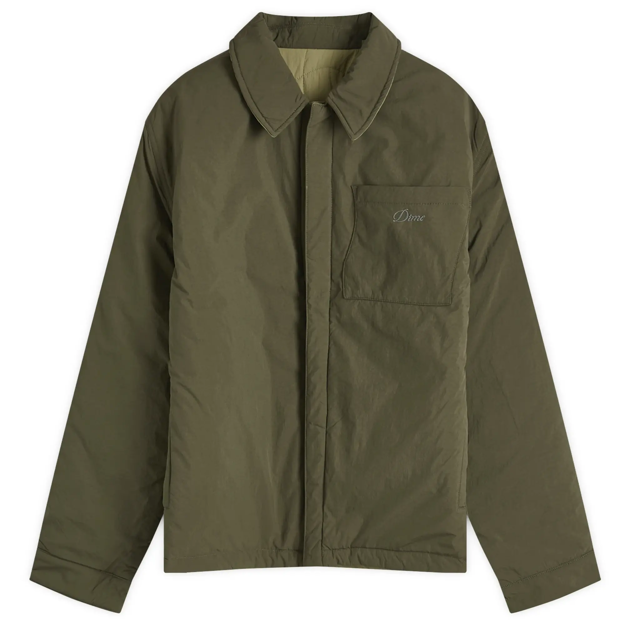 Dime Men's Reversible Insulated Jacket Moss/Army