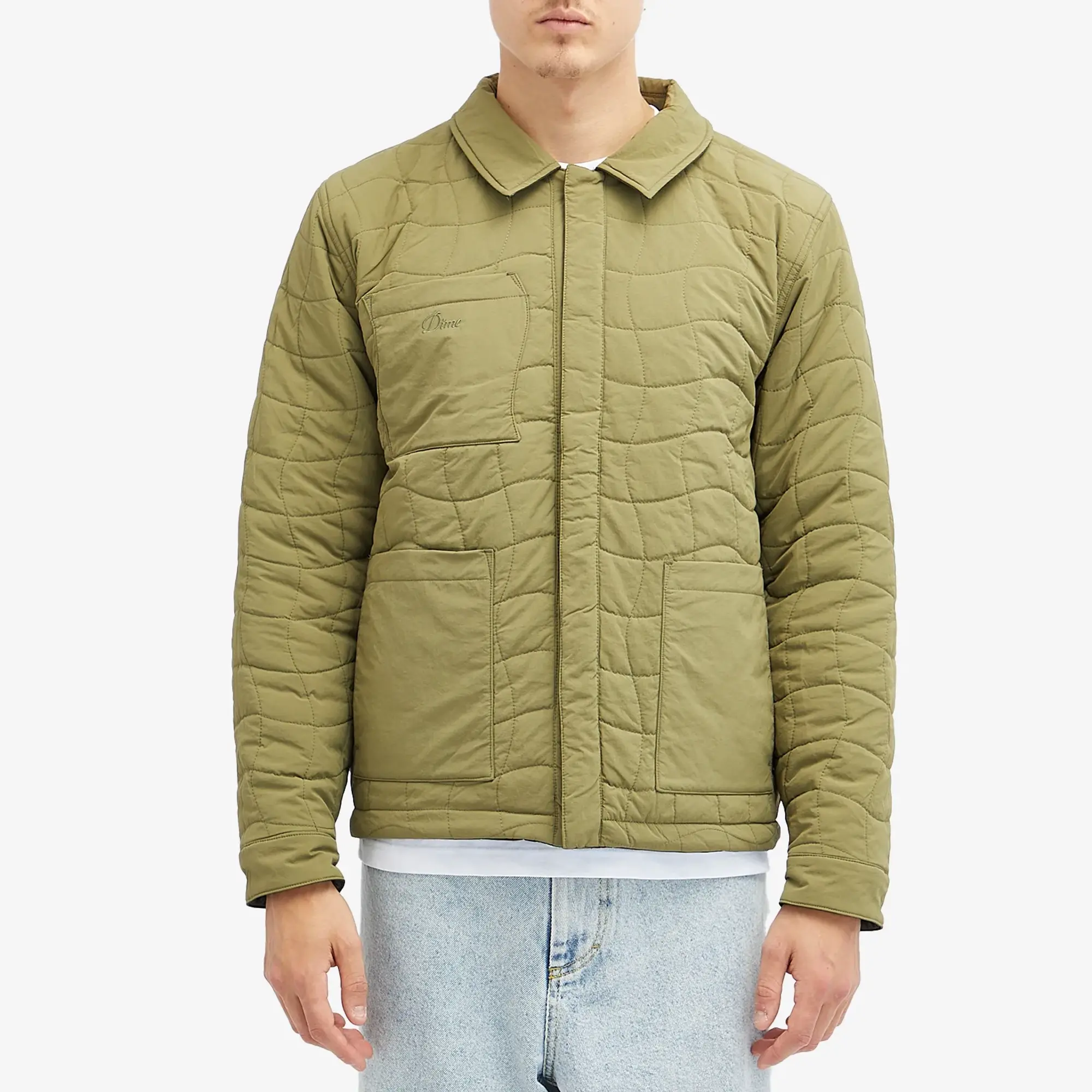 Dime Men's Reversible Insulated Jacket Moss/Army