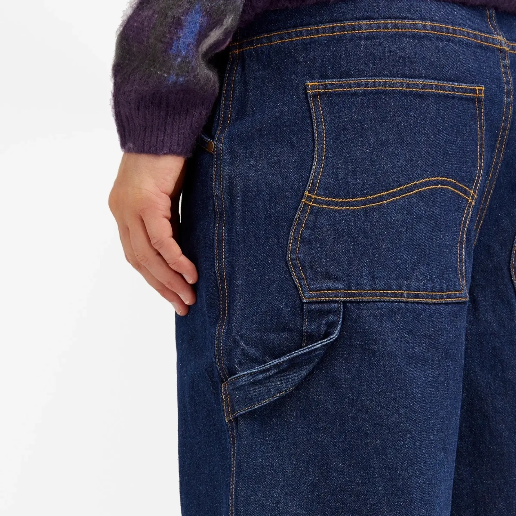 Dime Men's Classic Denim Shorts Indigo