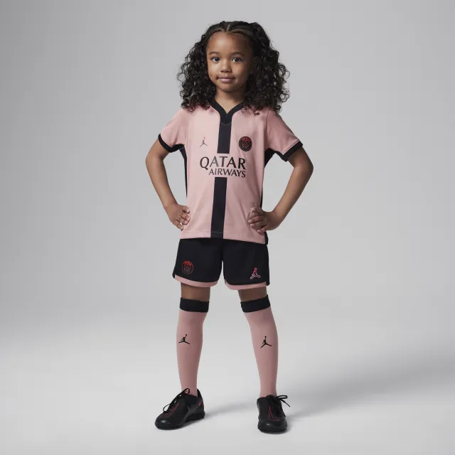 Nike Jordan Paris Saint Germain Kids SS Third Mini Kit 2024/25