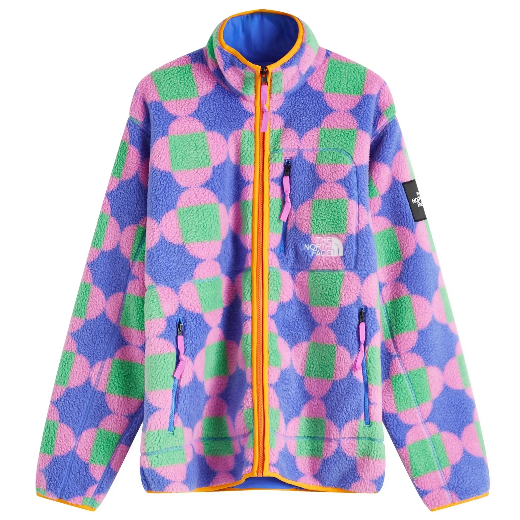 The North Face X Yinka Ilori Reversible Fleece Jacket Print