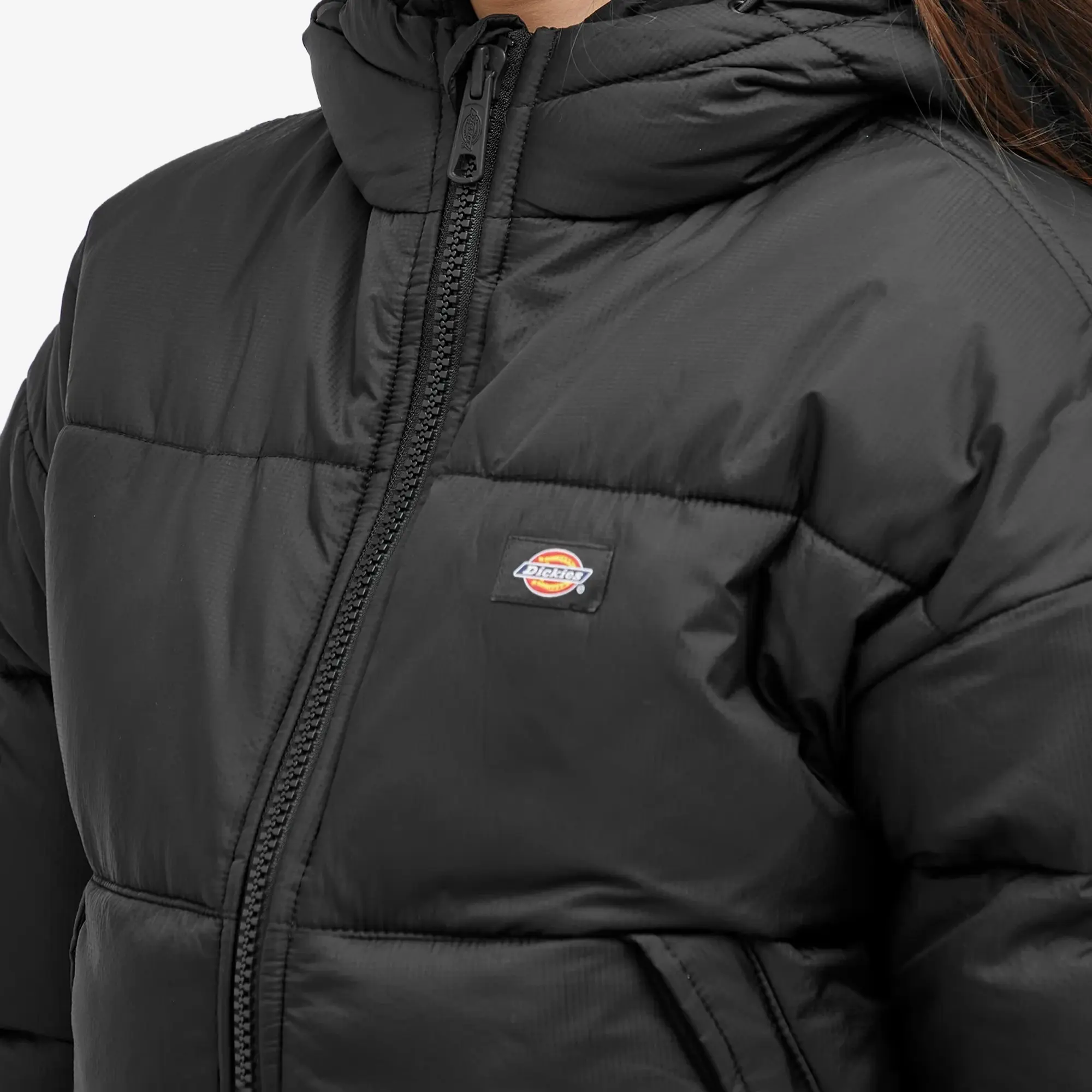 Dickies Women's Alatna Oversized Puffer Jacket Black