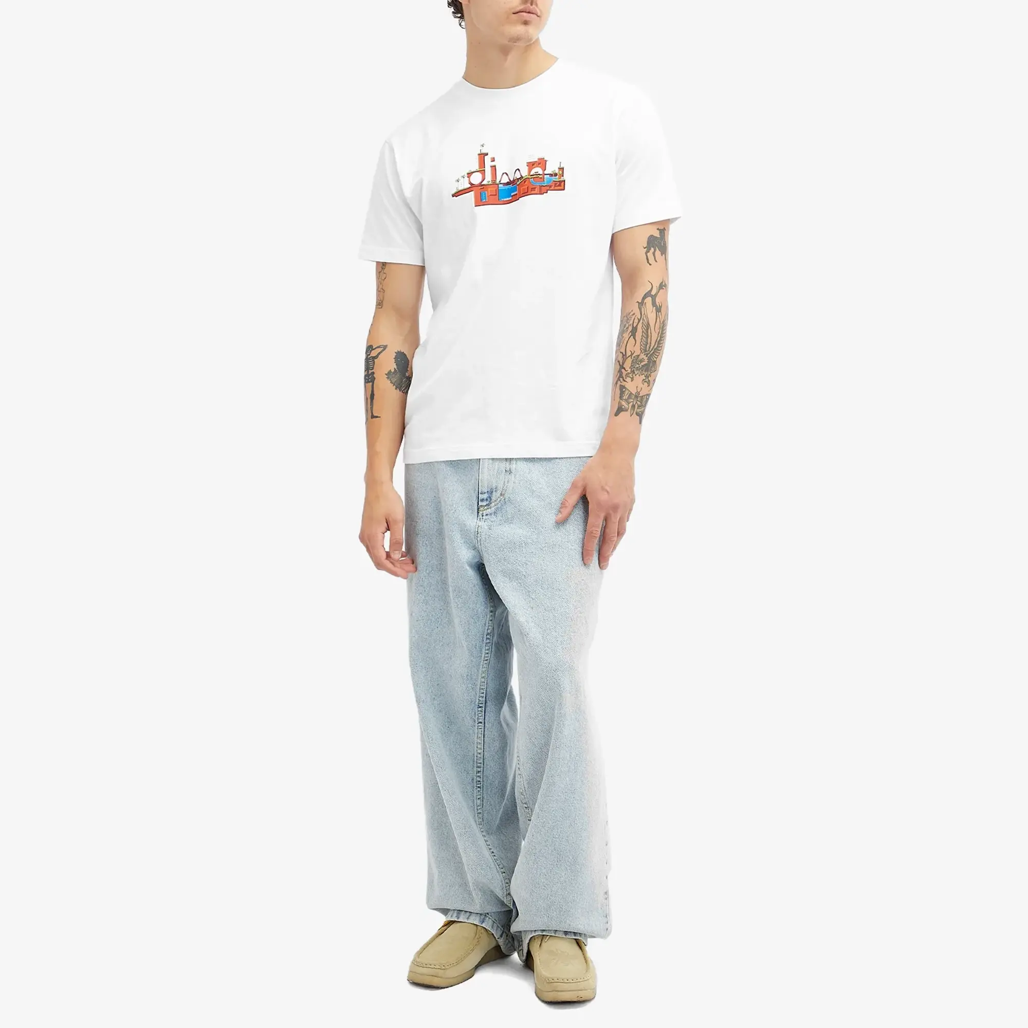 Dime Men's Zone T-Shirt White