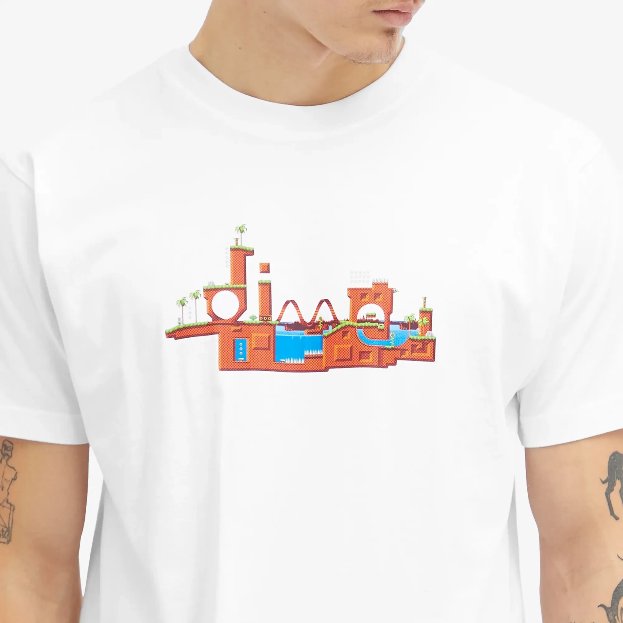 Dime Men's Zone T-Shirt White