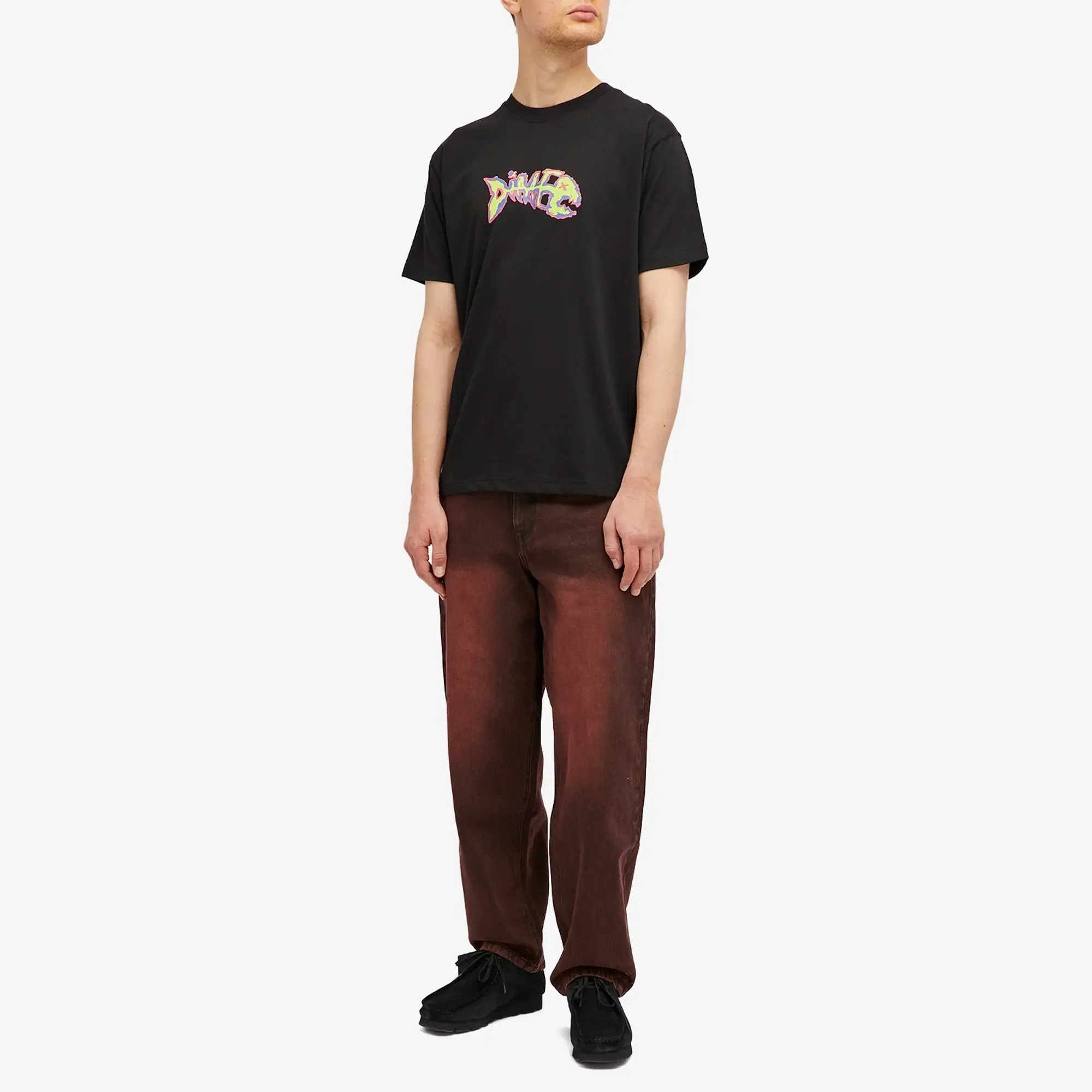 Dime Men's Bones T-Shirt Black