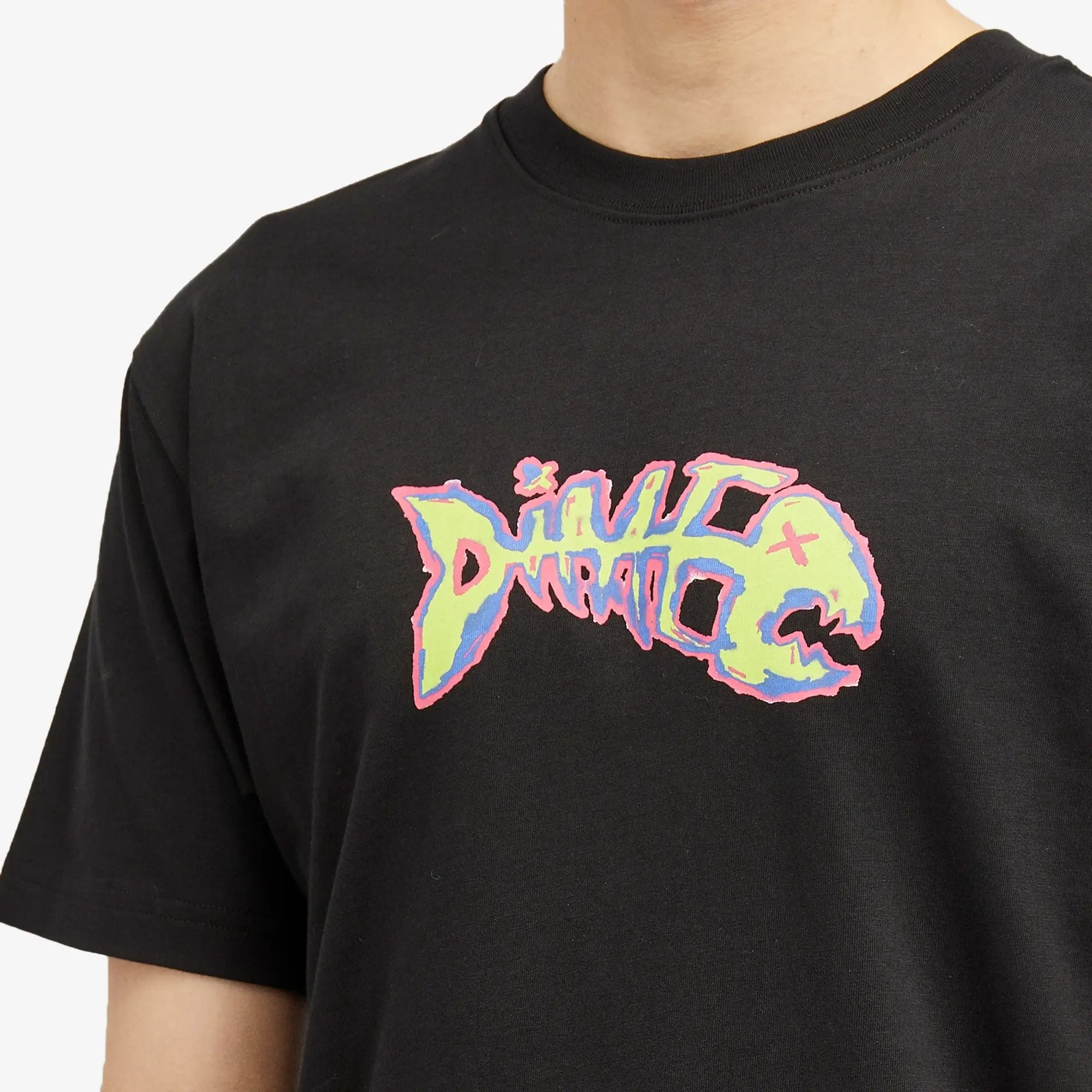 Dime Men's Bones T-Shirt Black
