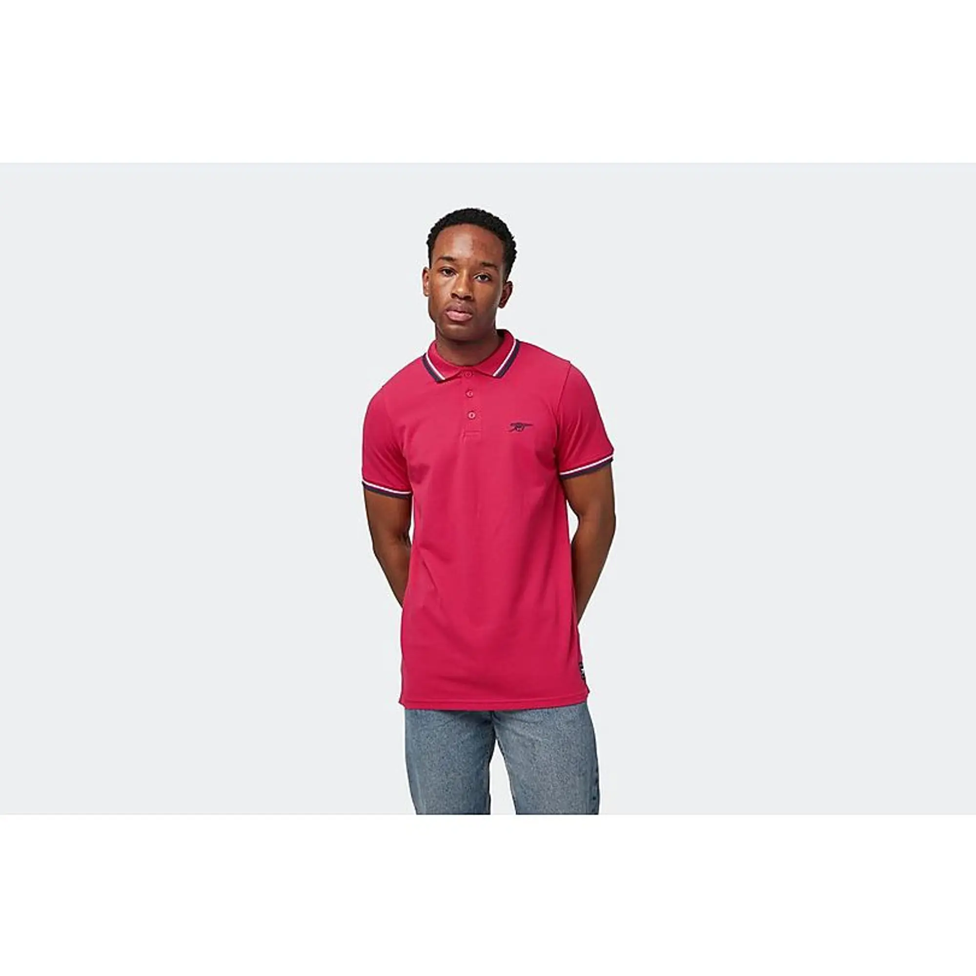 Arsenal 1886 Magenta Cannon Polo Shirt, Multicolor