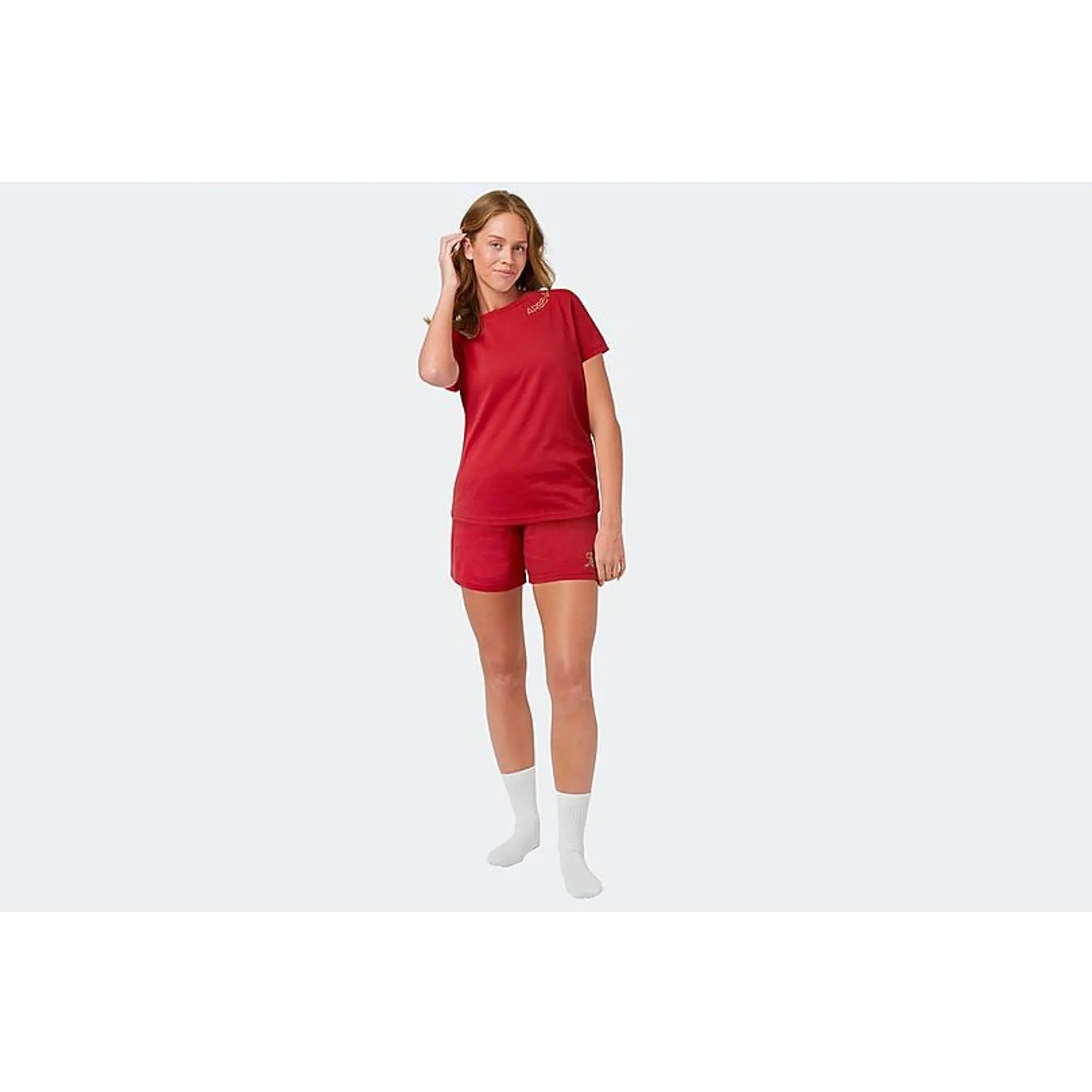 Arsenal Womens Red Pyjamas, Multicolor