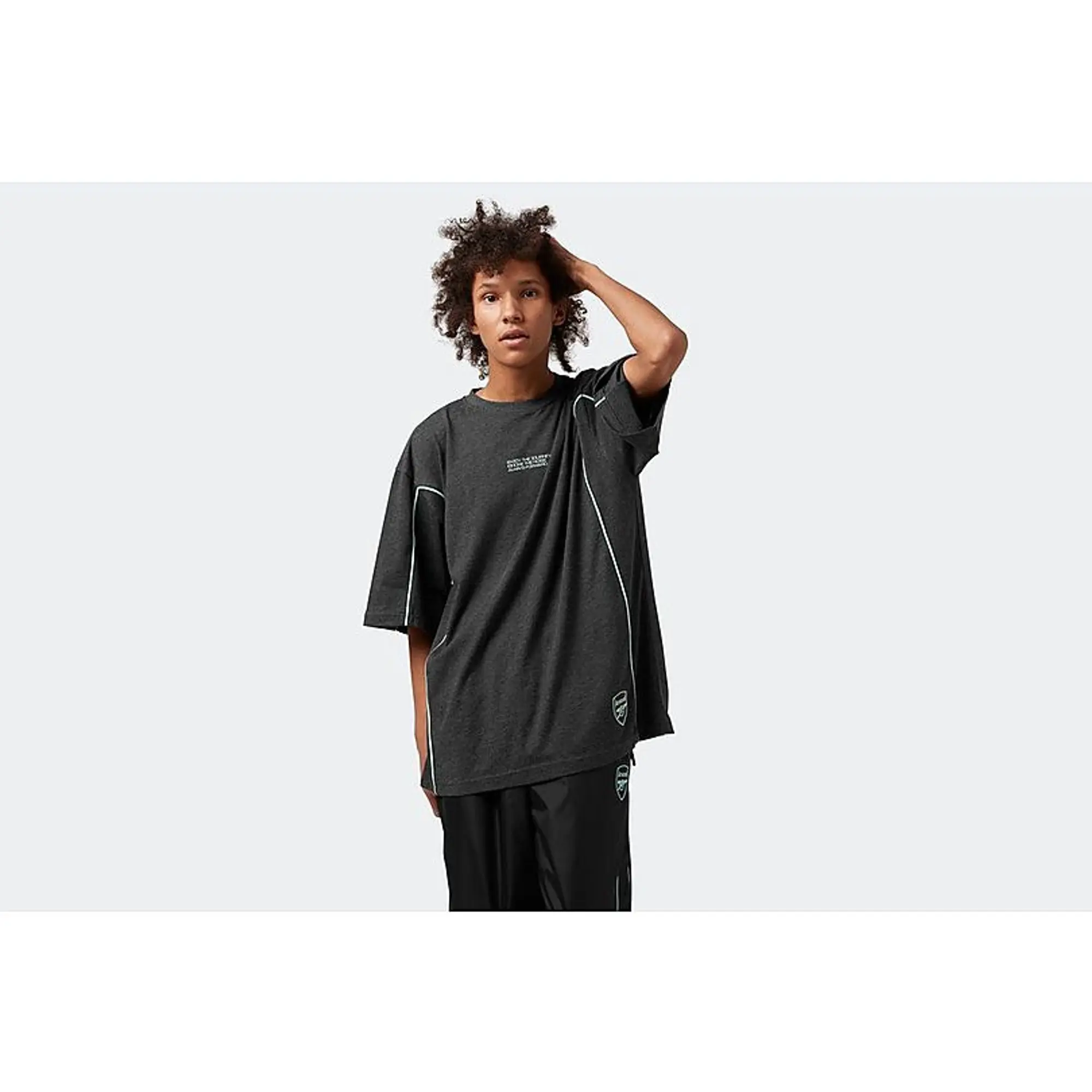Arsenal Hale End Grey T-Shirt, Multicolor