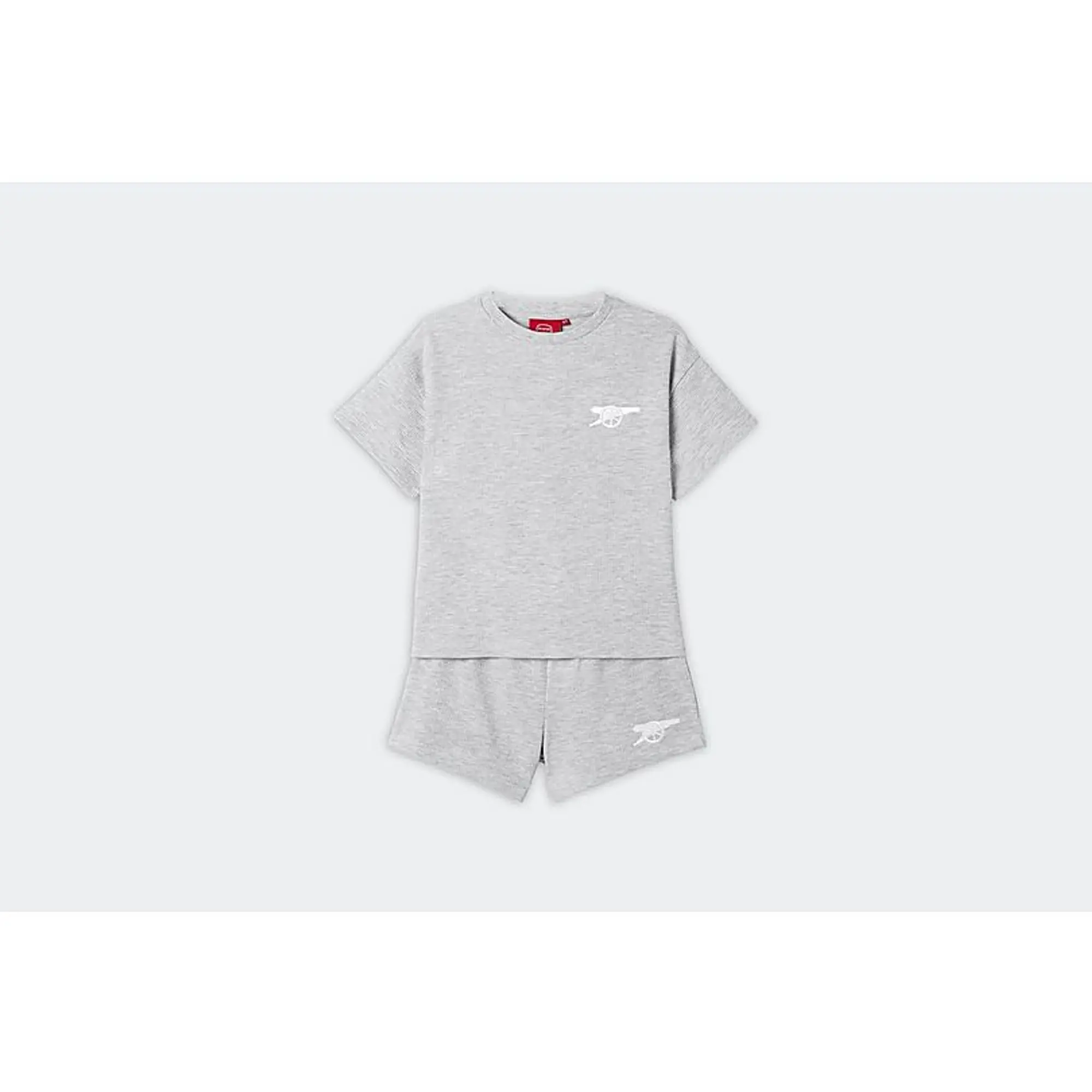 Arsenal Girls Grey Cannon Pyjamas, Multicolor