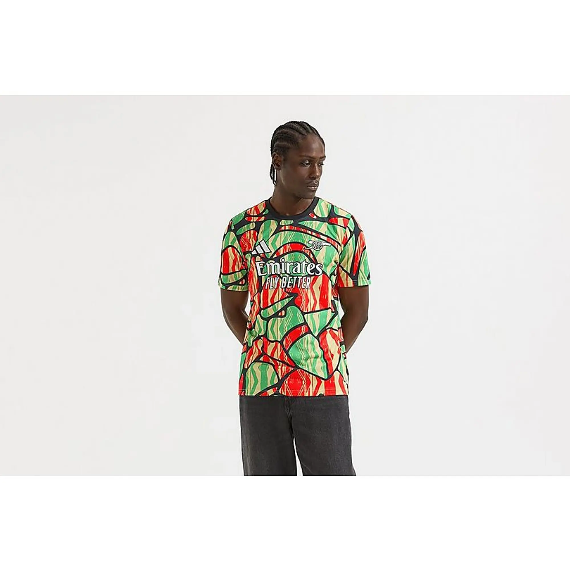 Arsenal adidas 24/25 Pre-Match Shirt, Multicolor