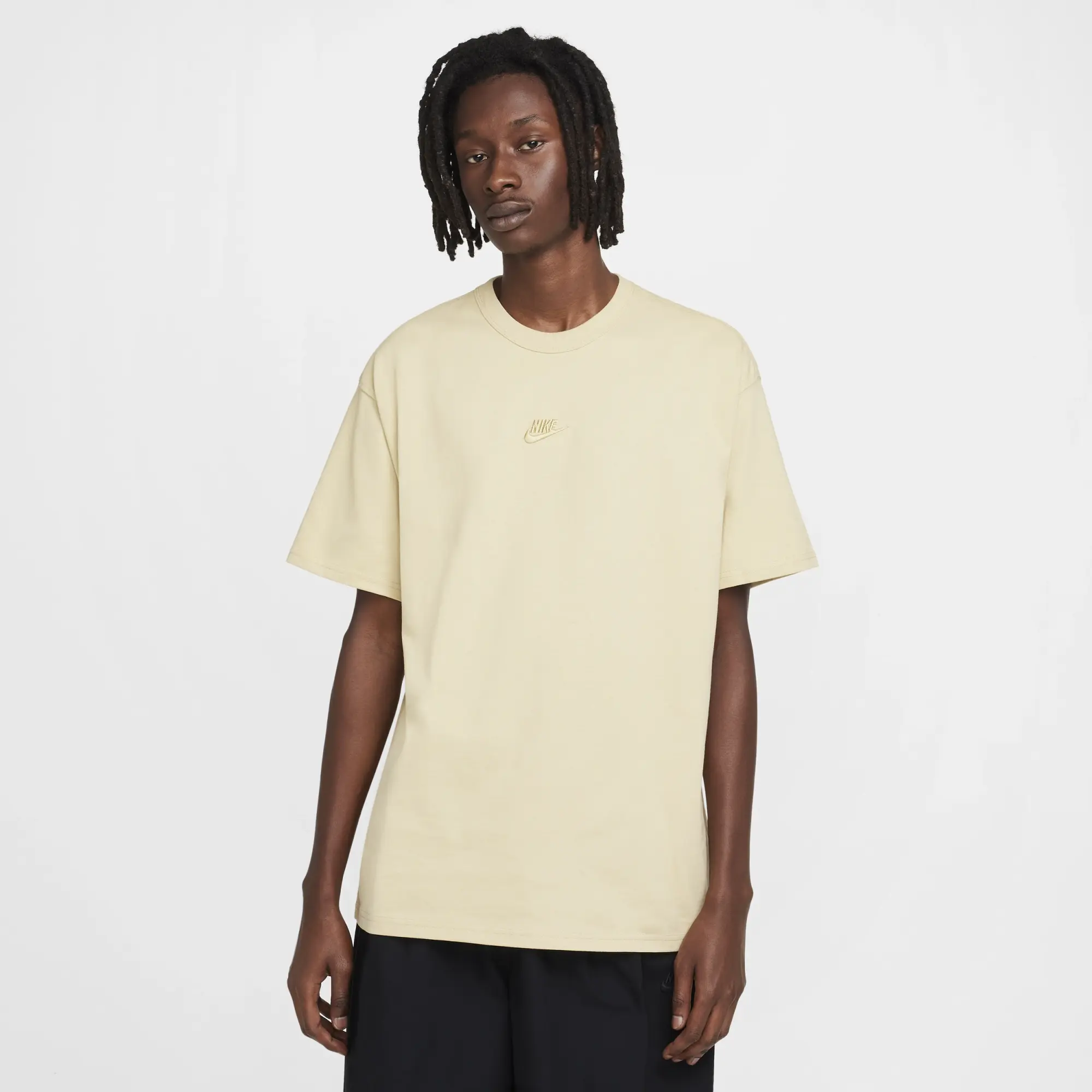 Nike Sportswear Premium Essentials Men's T-Shirt - Brown - Cotton