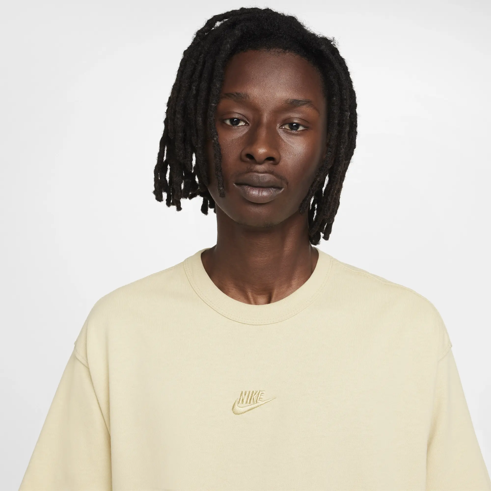 Nike Sportswear Premium Essentials Men's T-Shirt - Brown - Cotton
