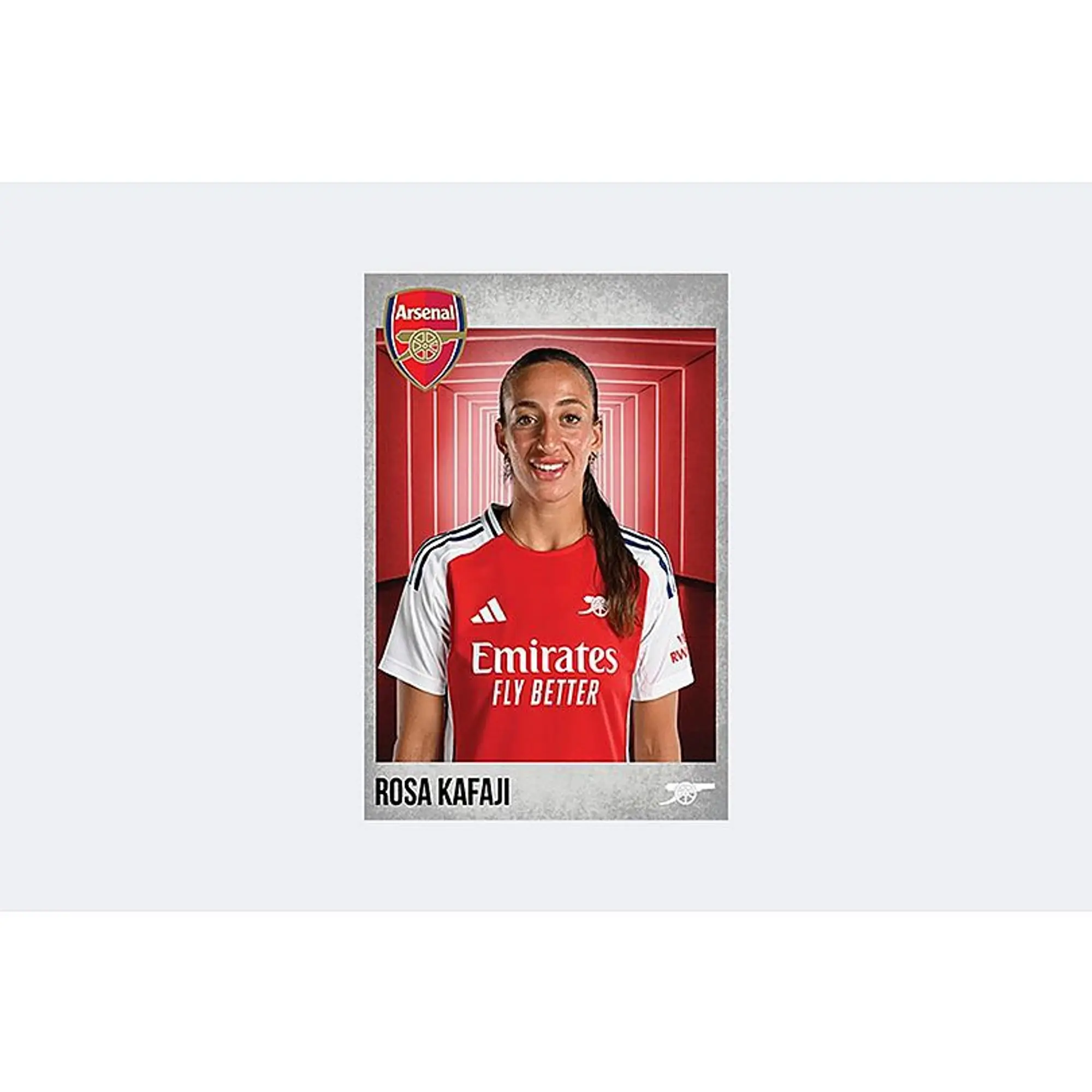Arsenal 2024/25 Kafaji Headshot, Multicolor