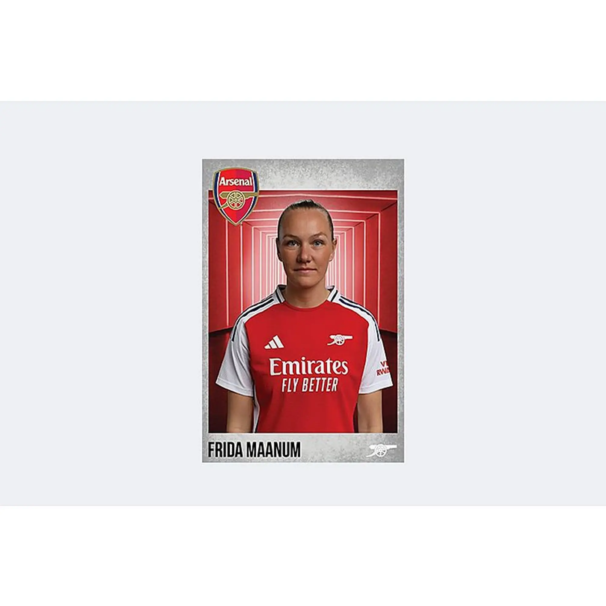 Arsenal 2024/25 Maanum Headshot, Multicolor