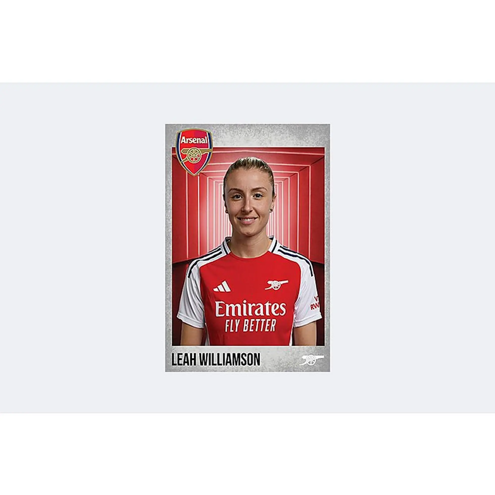 Arsenal 2024/25 Williamson Headshot, Multicolor