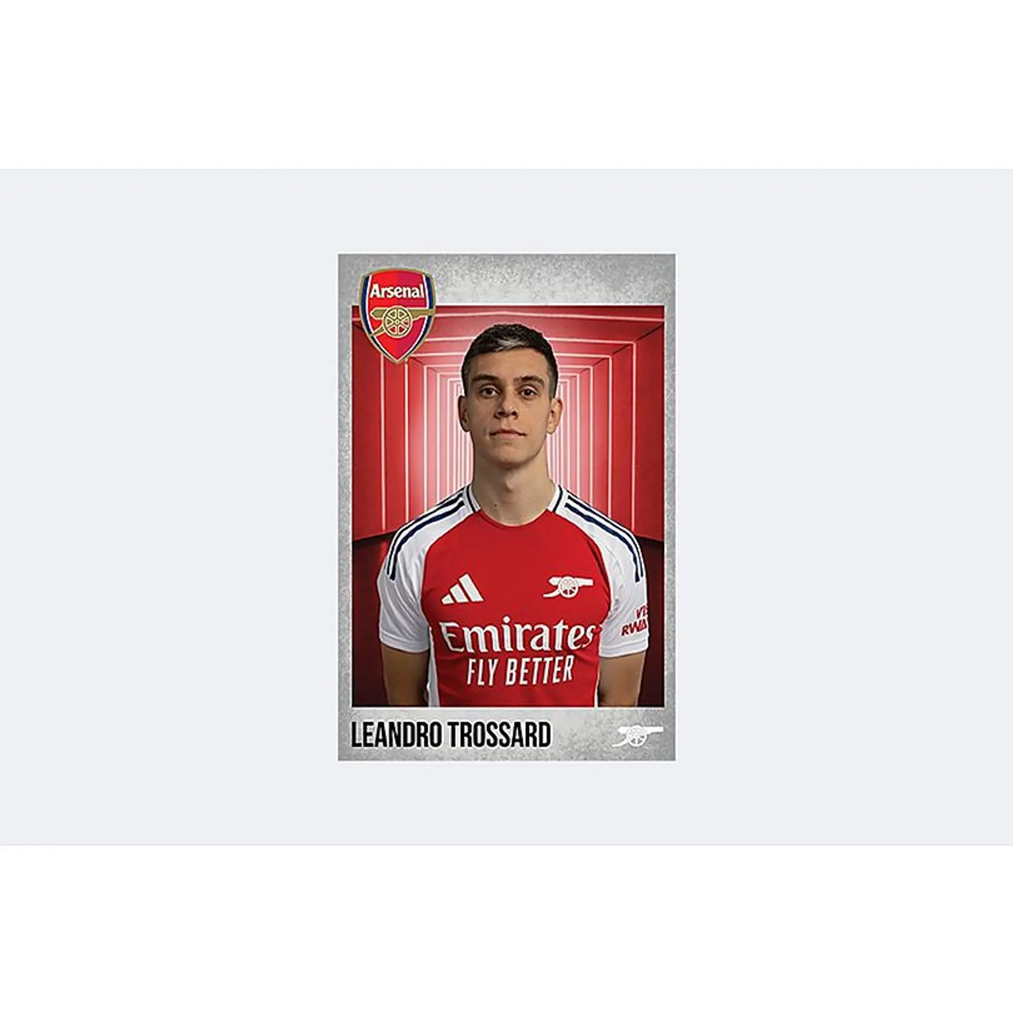 Arsenal 2024/25 Trossard Headshot, Multicolor