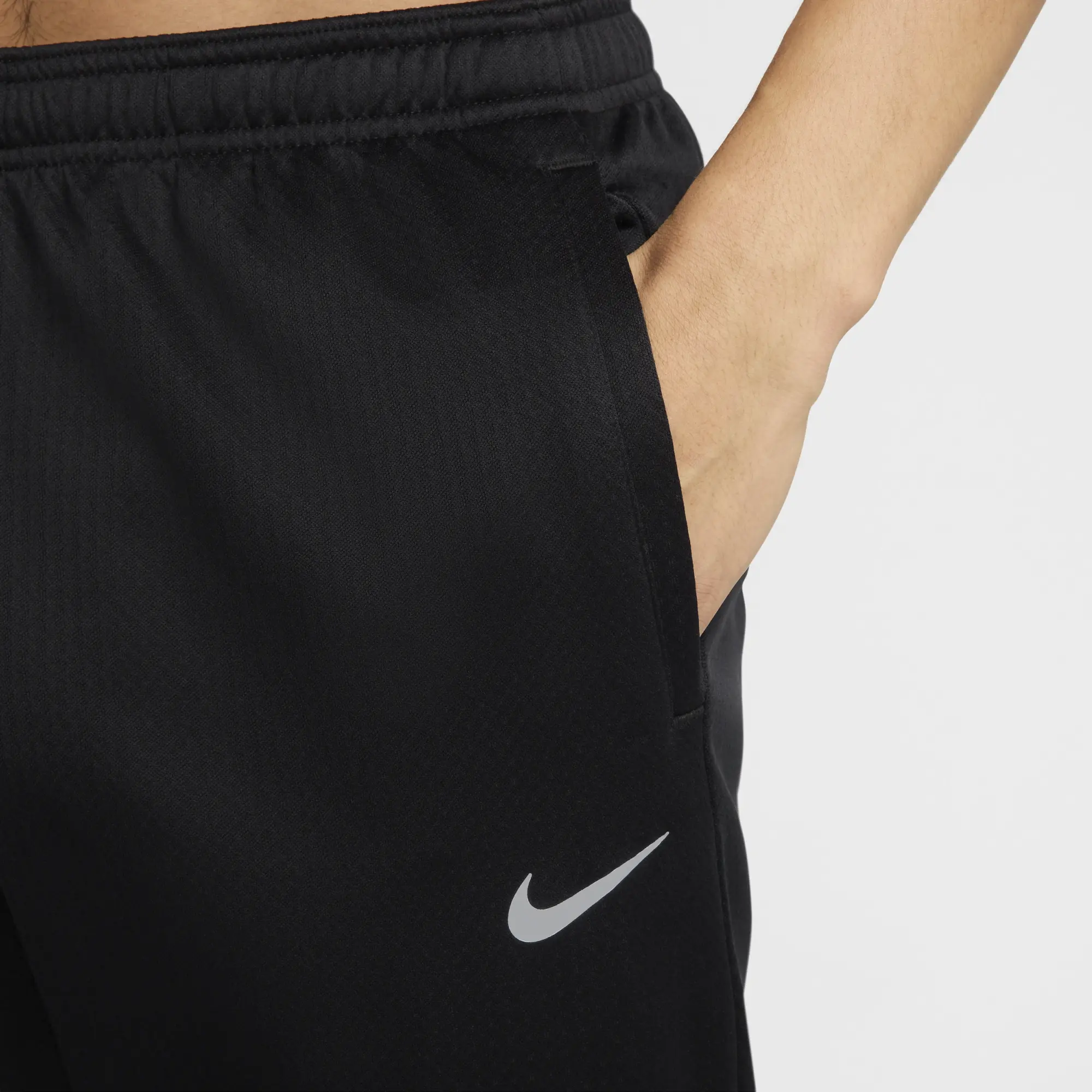 Nike Sphere Challenger Men's Therma-FIT Water-Repellent Running Trousers - Black - Polyester