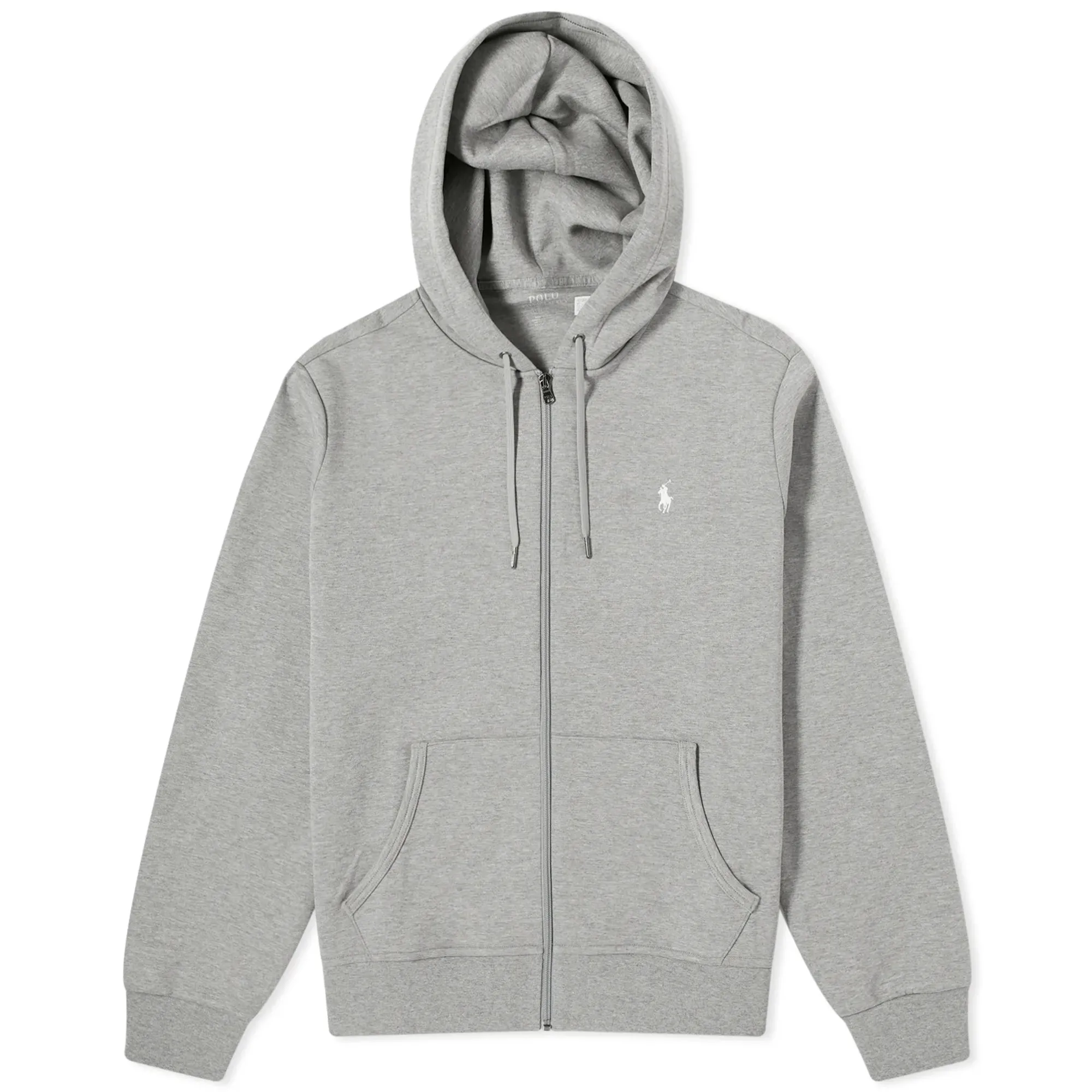 Polo Ralph Lauren  SWEATSHIRT ZIPPE EN DOUBLE KNIT TECH  men's Sweatshirt in Grey