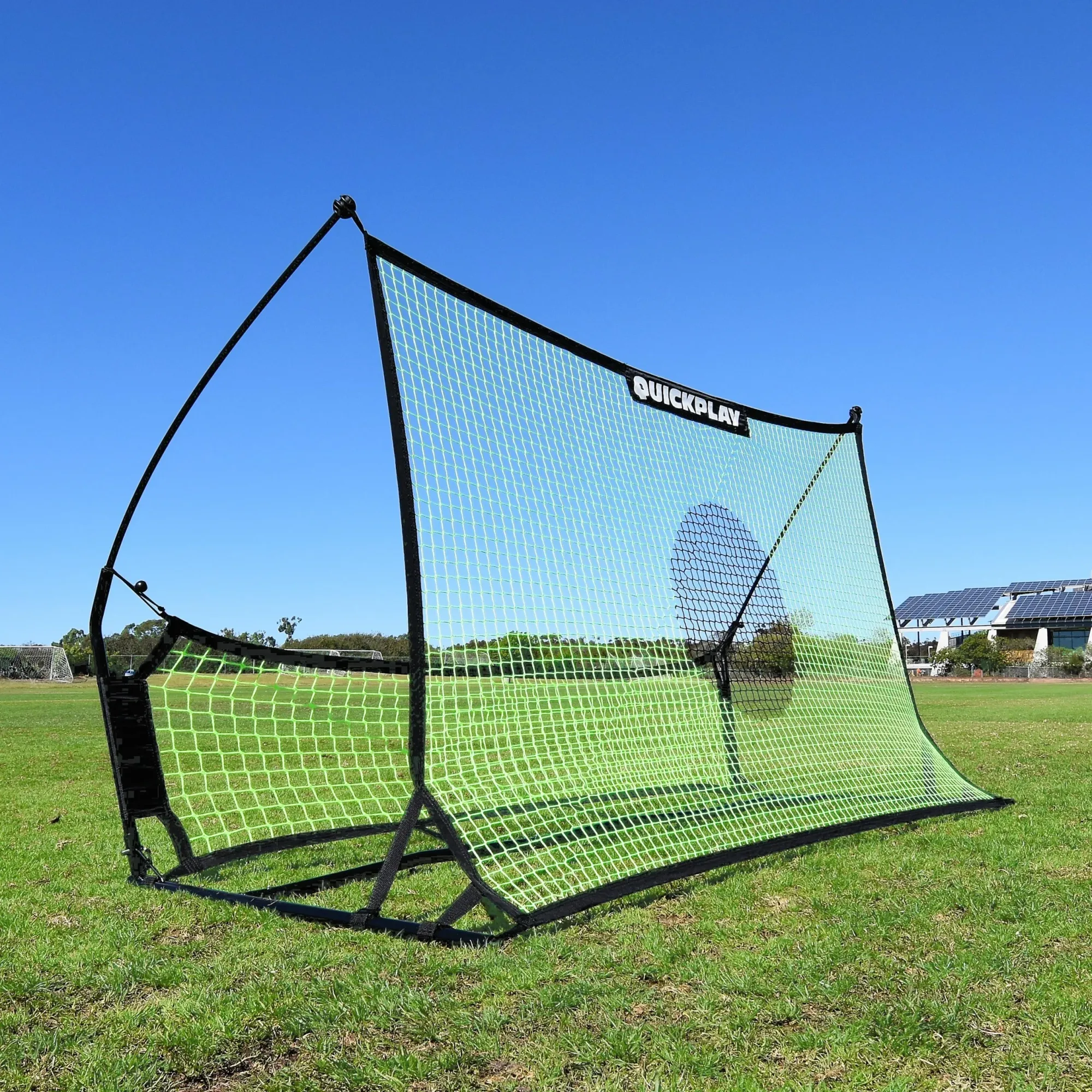 QUICKPLAY UK TEKKERS Trainer - Dual Net Football Rebounder ...