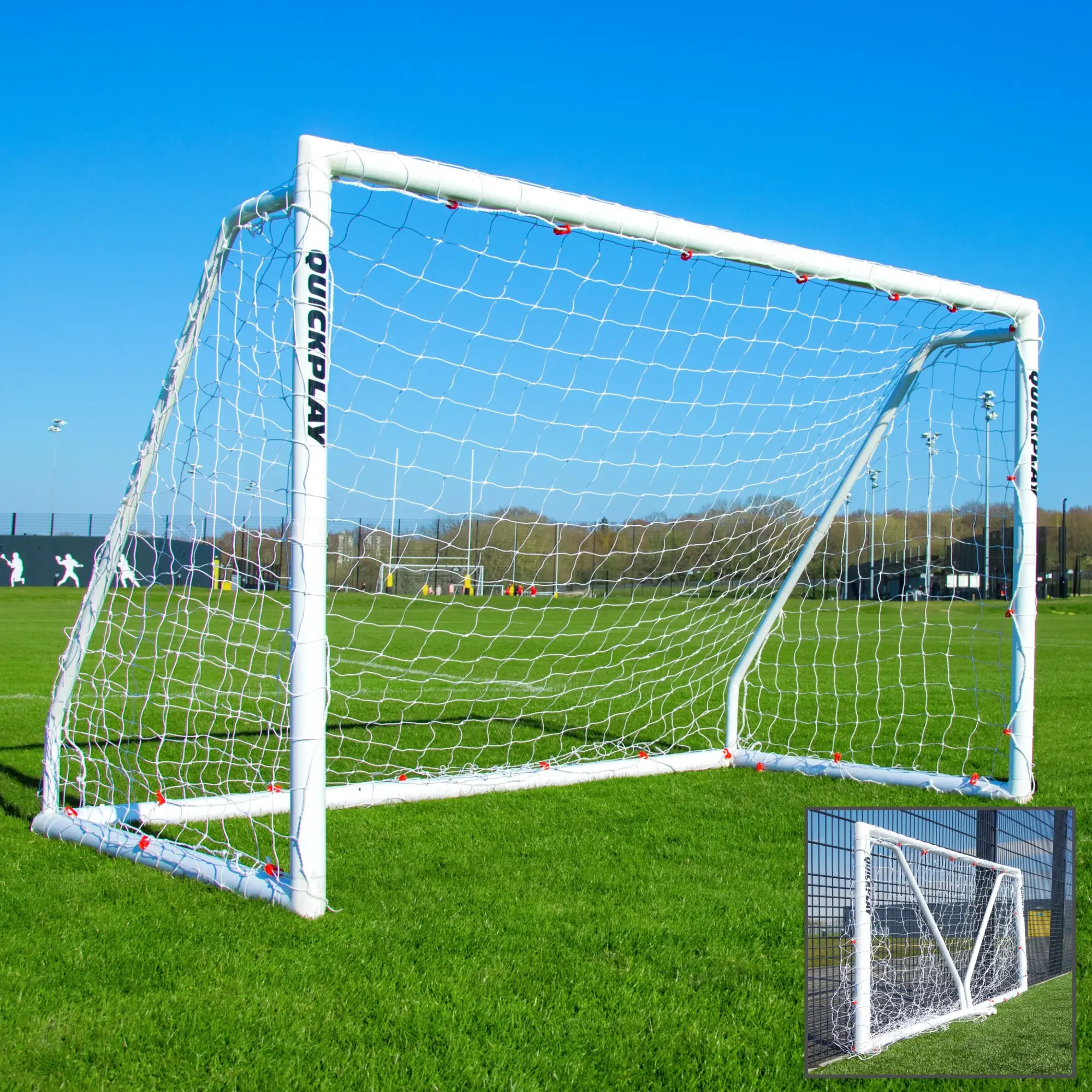 QUICKPLAY UK Q-FOLD MATCH Folding Football Goal 8x5'