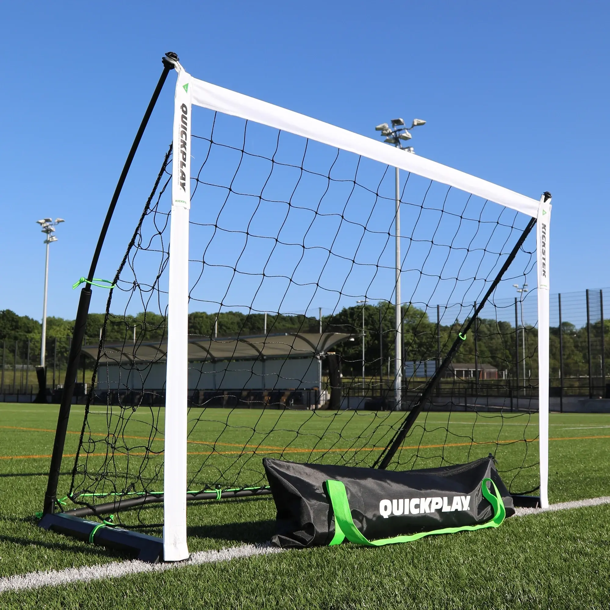 QUICKPLAY UK KICKSTER PRO Portable Football Goal 6x4'