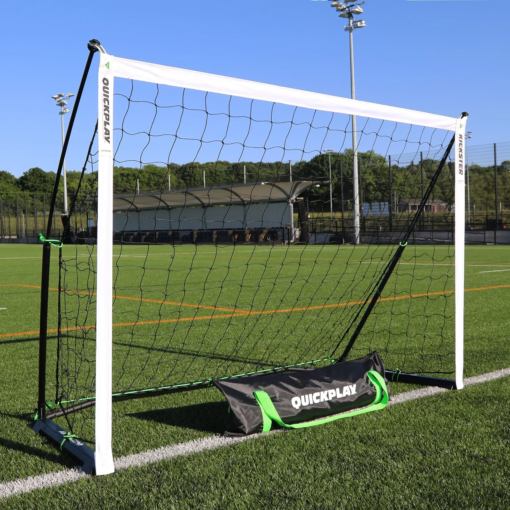 QUICKPLAY UK KICKSTER PRO Portable Football Goal 8x5'