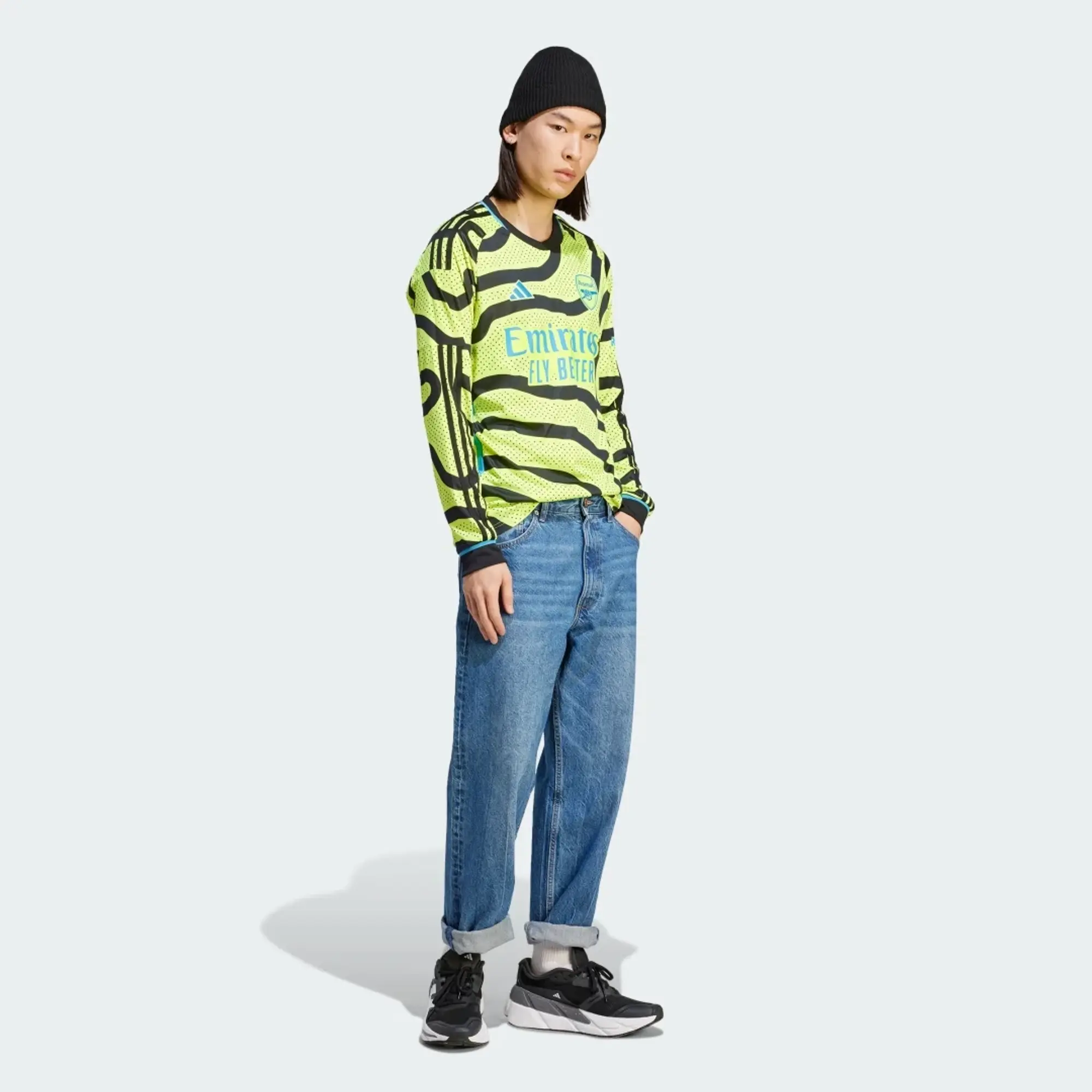 adidas Arsenal 23/24 Long Sleeve Away Jersey
