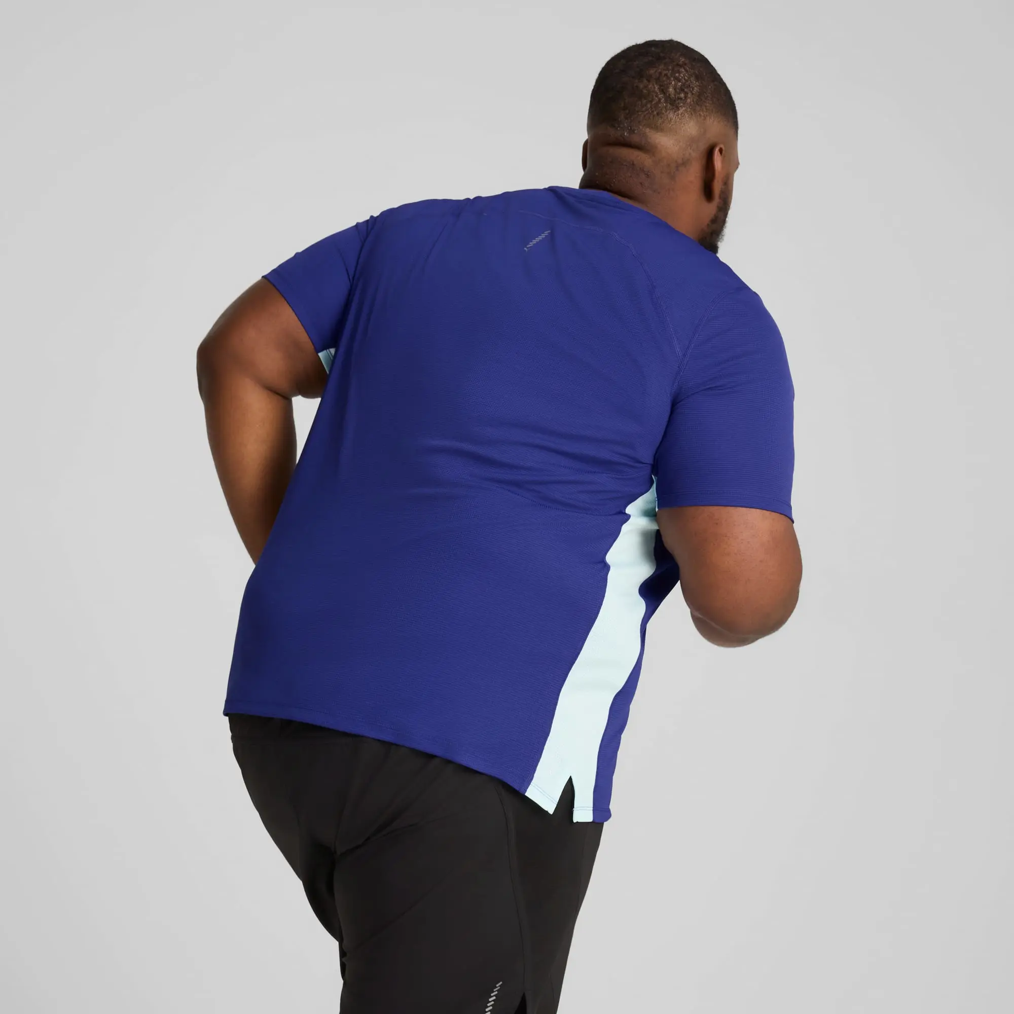 Puma Run Favorite Velocity Tee Running Top Mens - Blue