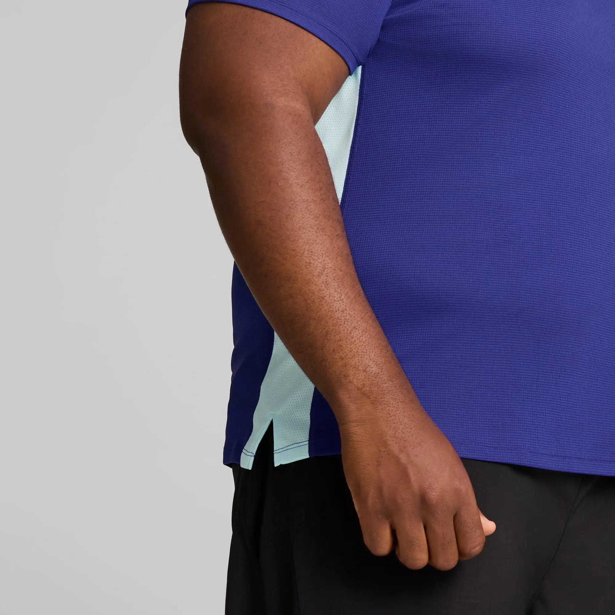 Puma Run Favorite Velocity Tee Running Top Mens - Blue