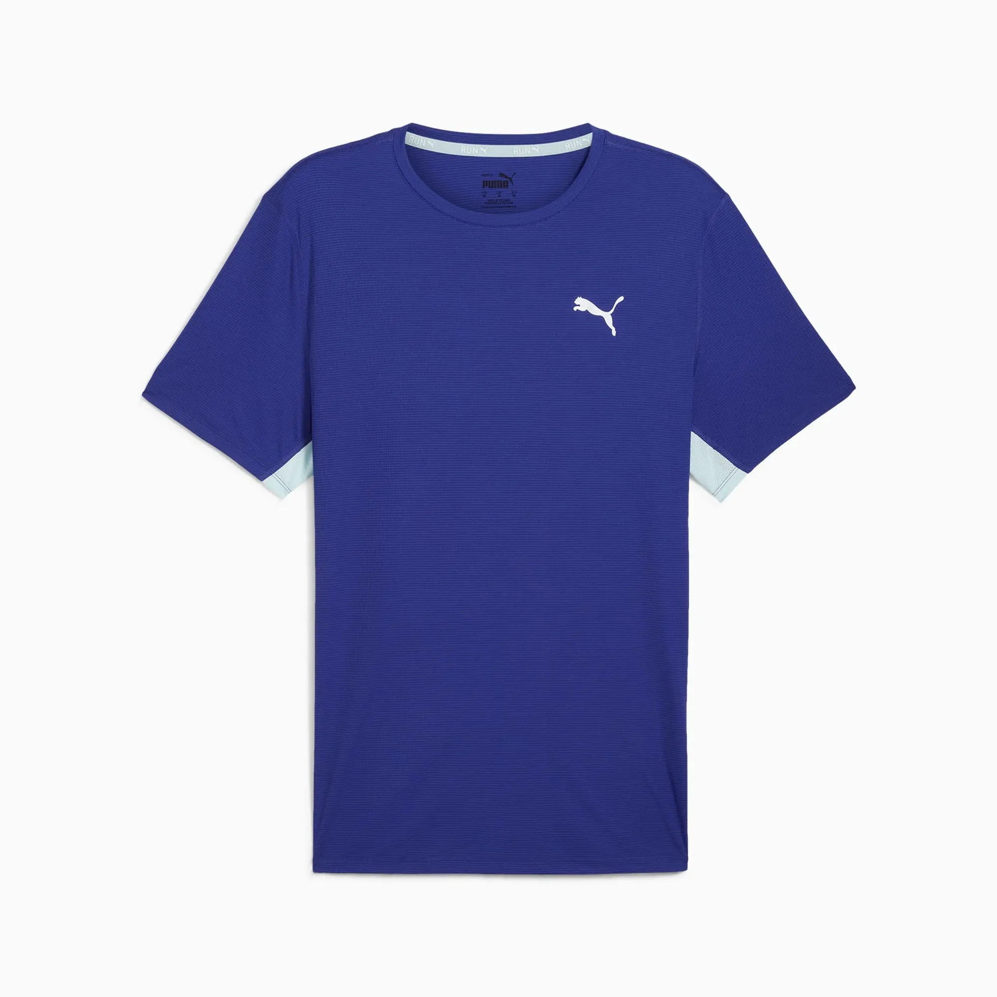 Puma Run Favorite Velocity Tee Running Top Mens - Blue