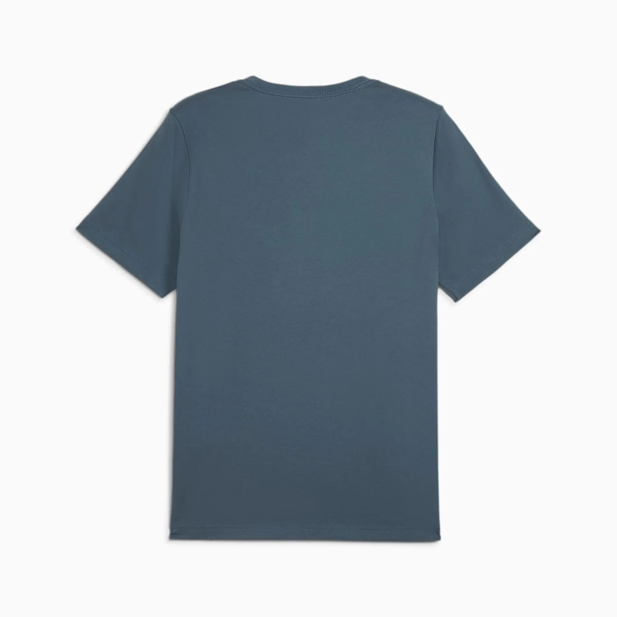 Puma Ess Logo Tee (S) T-Shirt Mens - Grey
