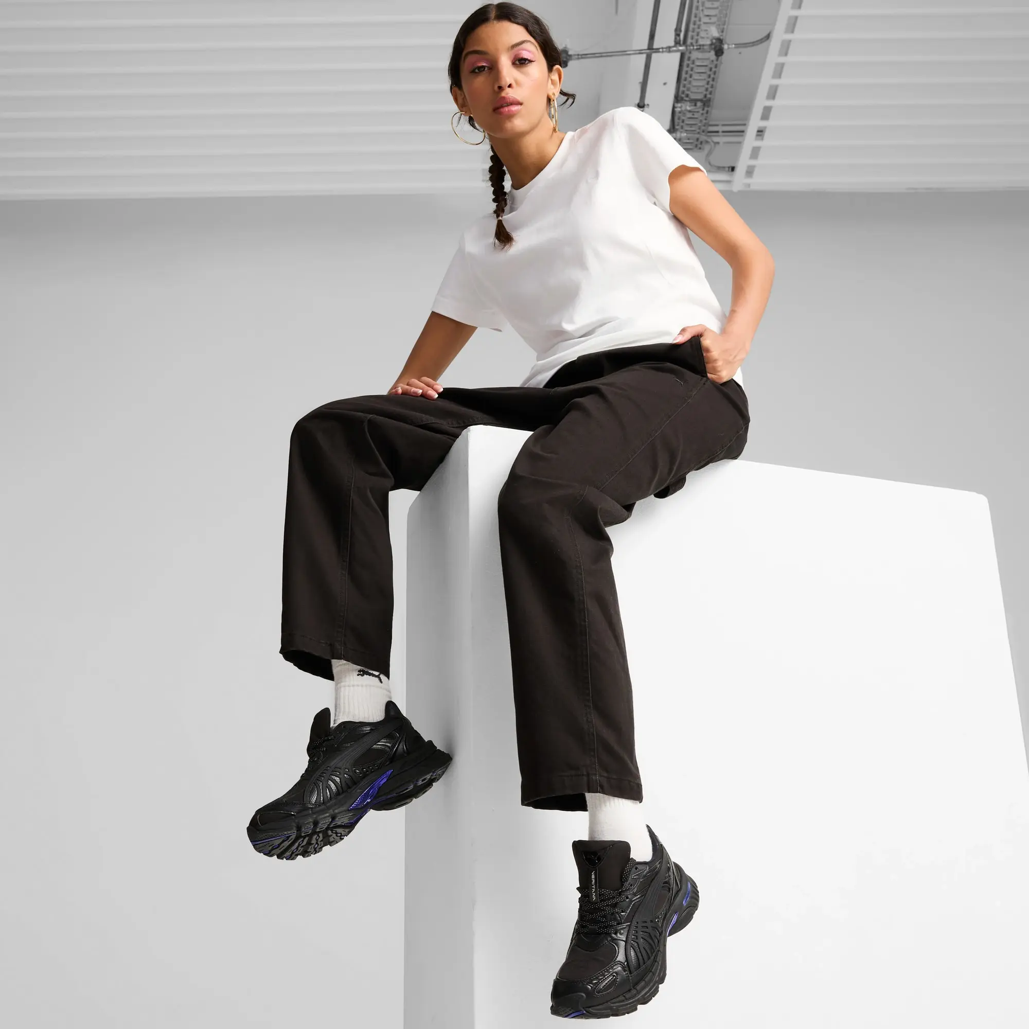 PUMA Yona Cargo Pants Women, Black