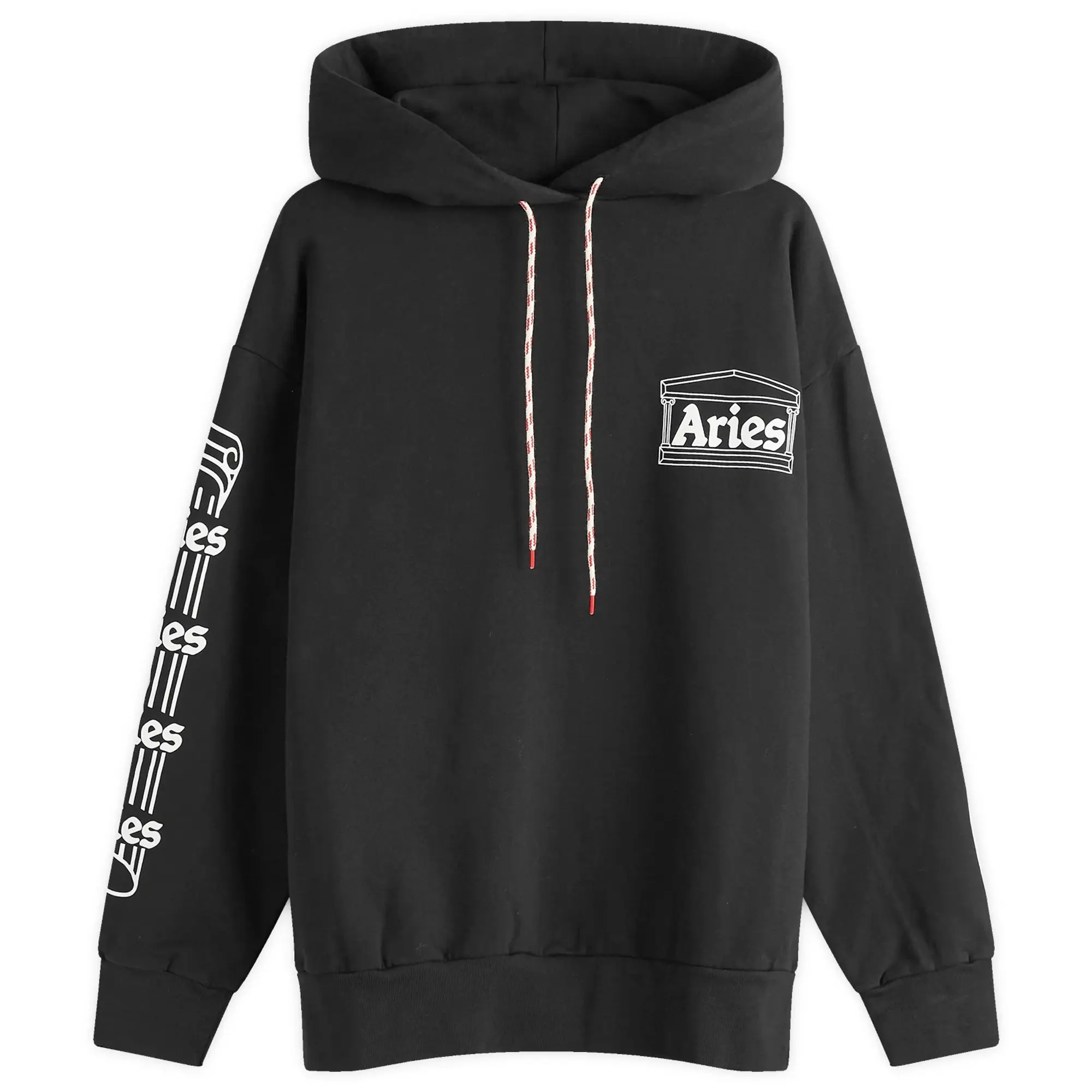 Aries Men's Column Hoodie Black