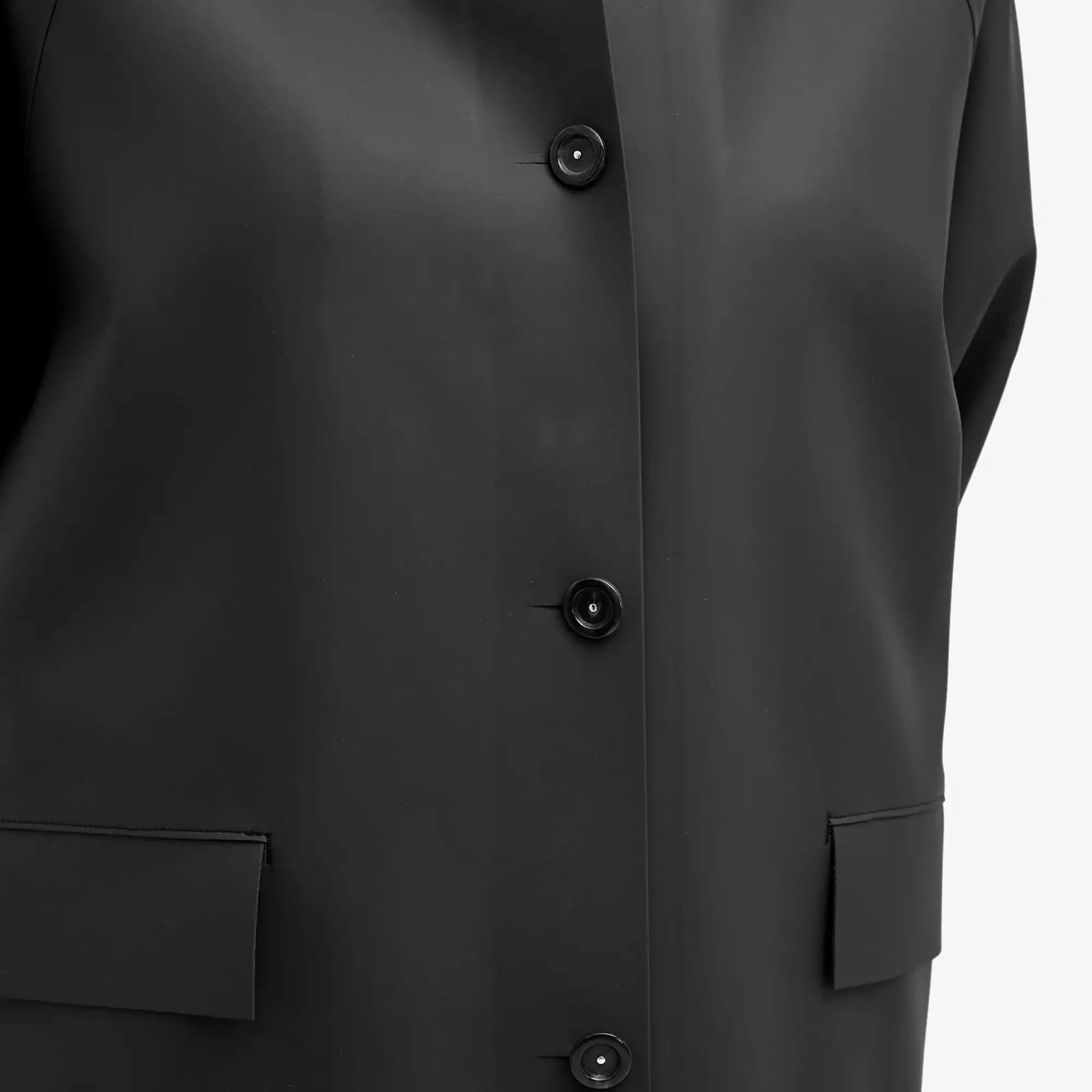 KASSL Editions kassl Original Below Rubber Jacket Black