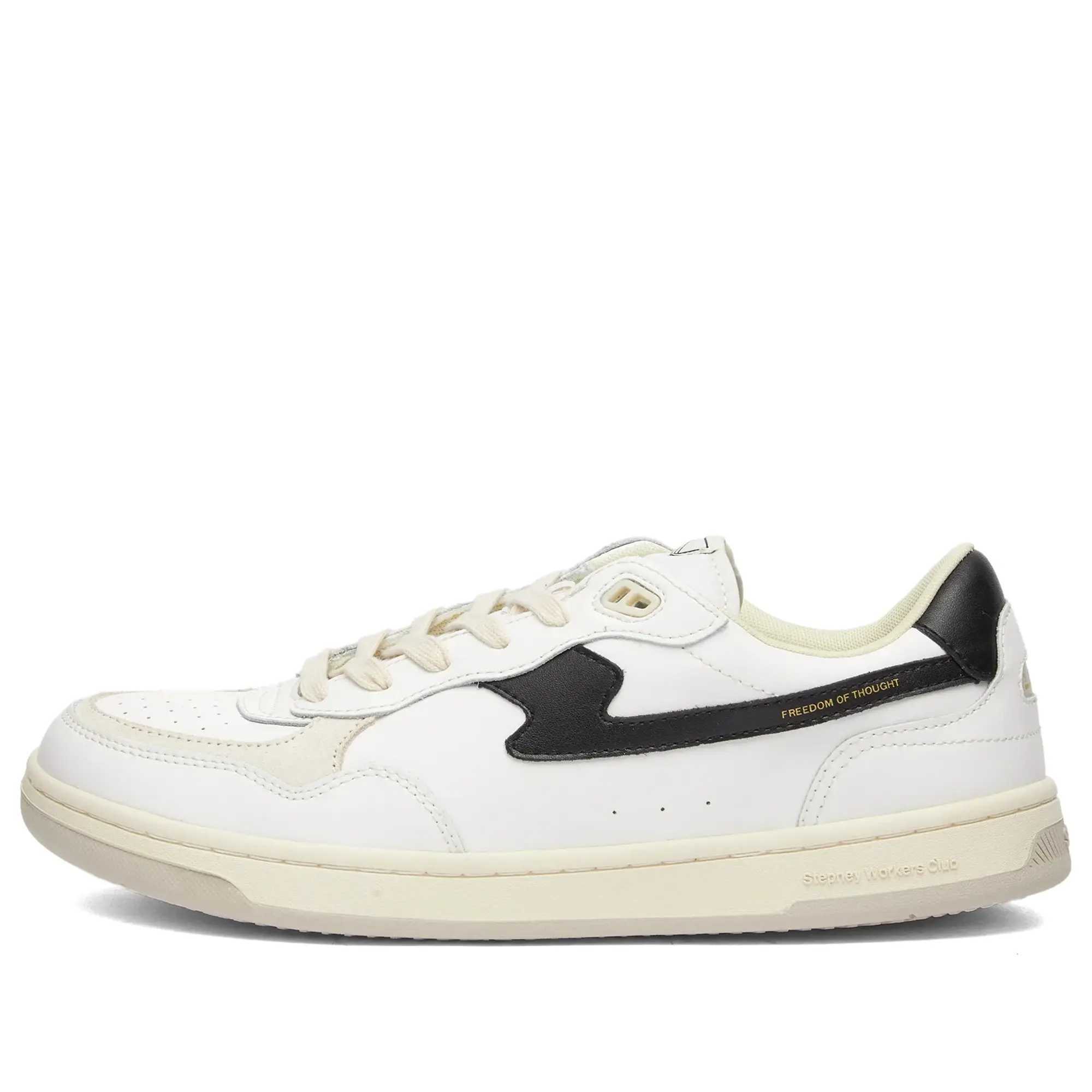 Stepney Workers Club Men's Pro Cup 01 S-Strike Sneaker White Black