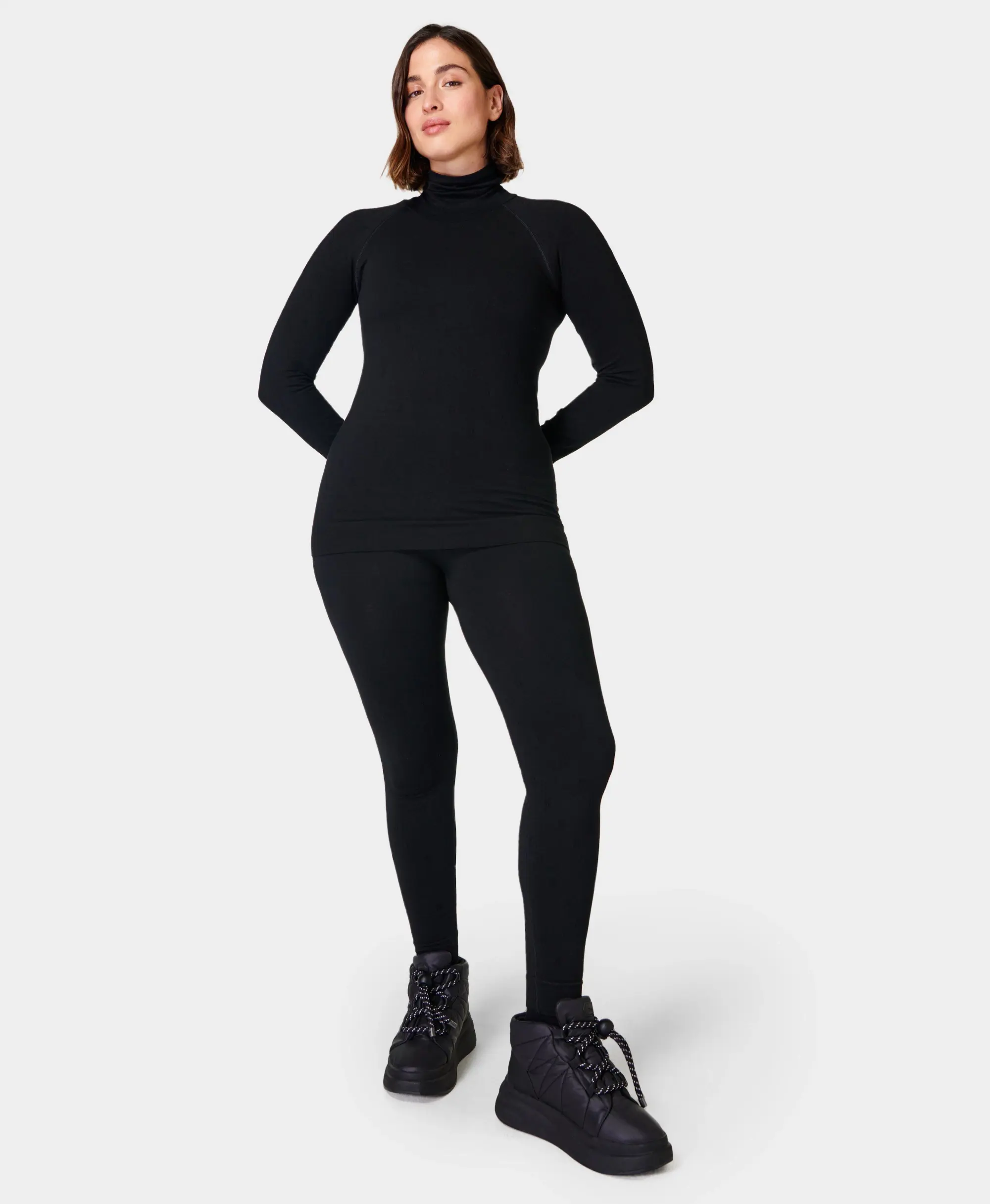 Sweaty Betty Modal Dot Jacquard Base Layer Leggings