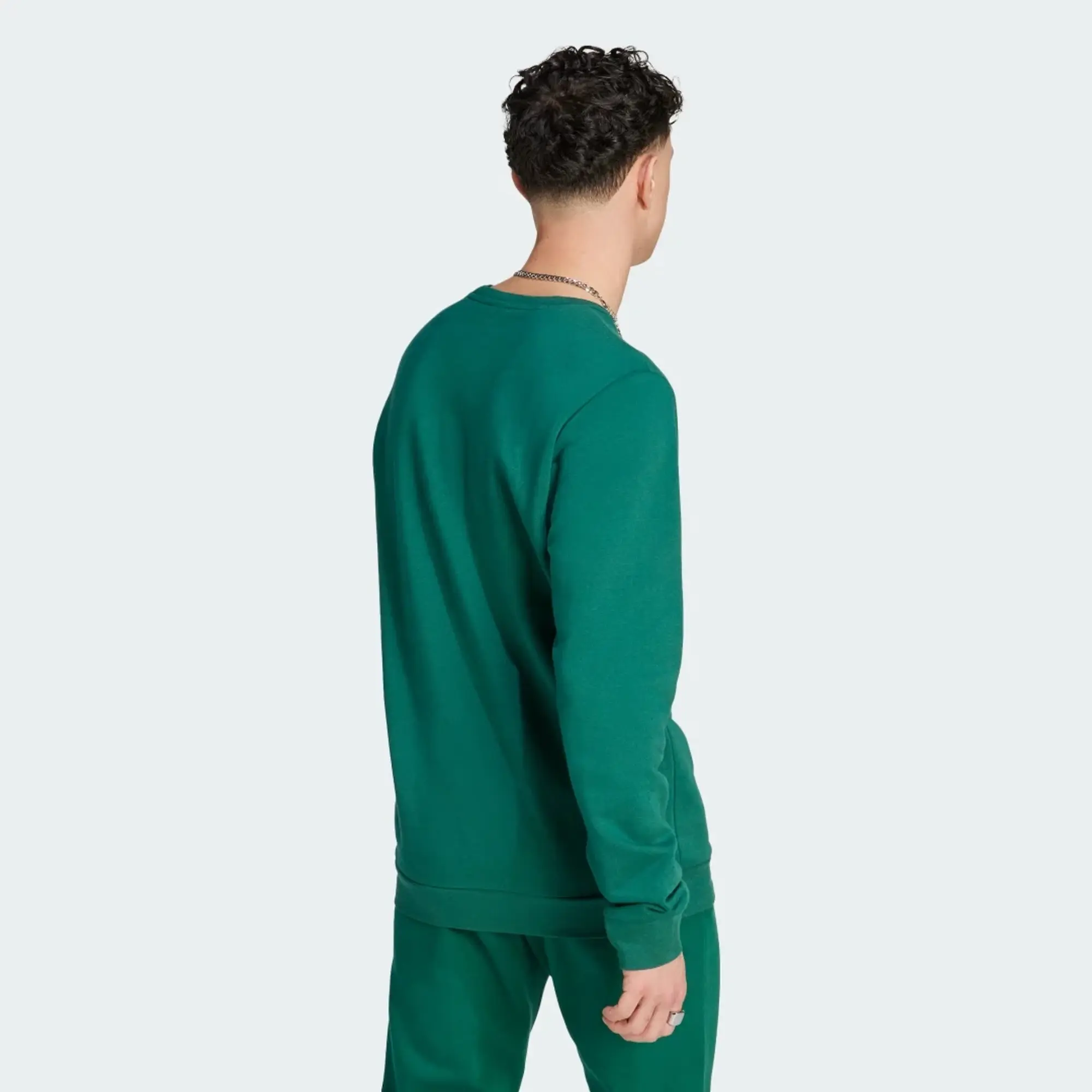 adidas  M FEELCOZY SWT  men's Sweater in Green