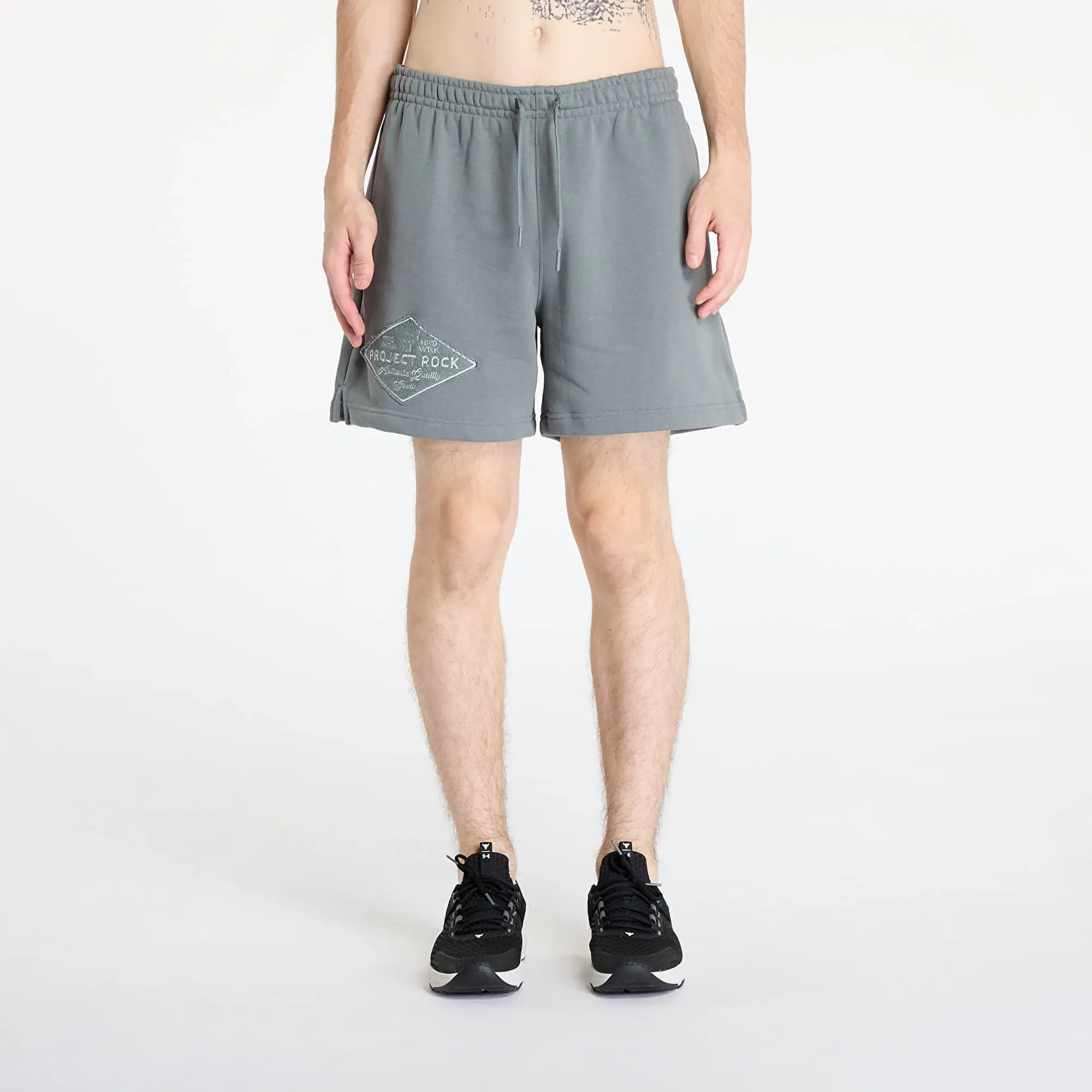 Under Armour Men's Project Rock Heavyweight Tools Of The Trade Shorts Clay Green / Clay Green XXL