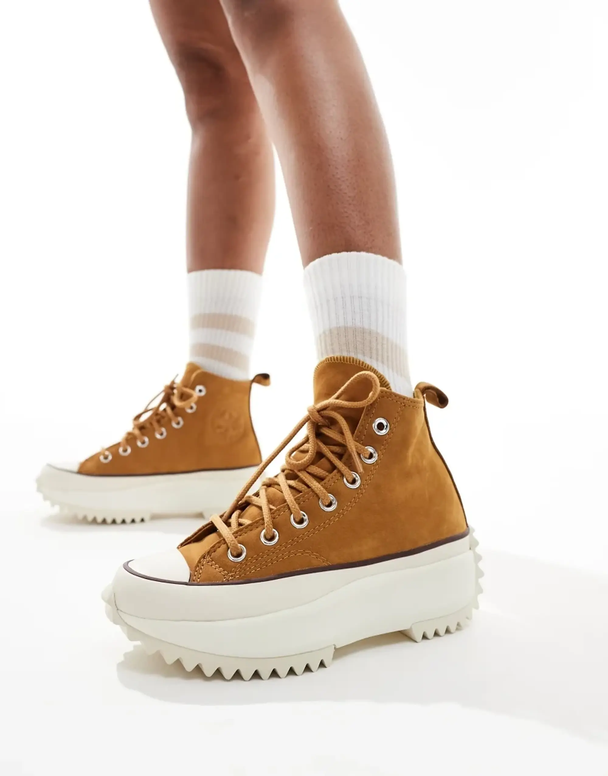 Tan suede converse online