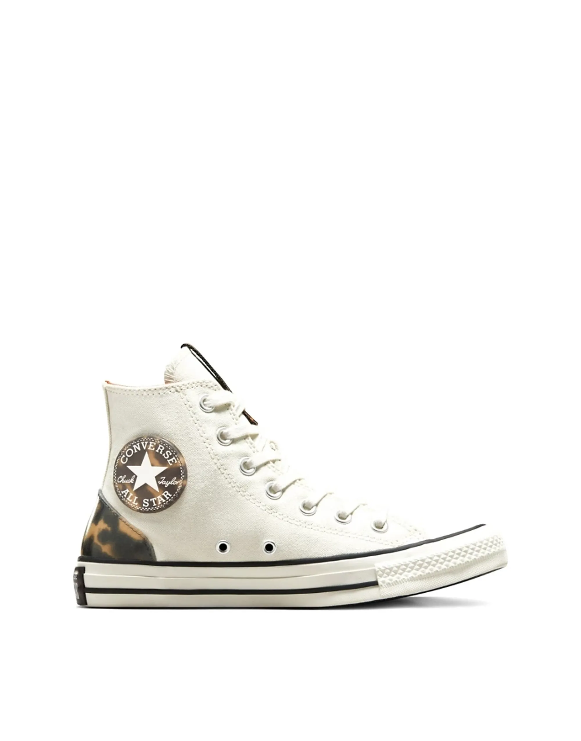 Converse Chuck Taylor All Star Hi Trainers In Egret-Neutral