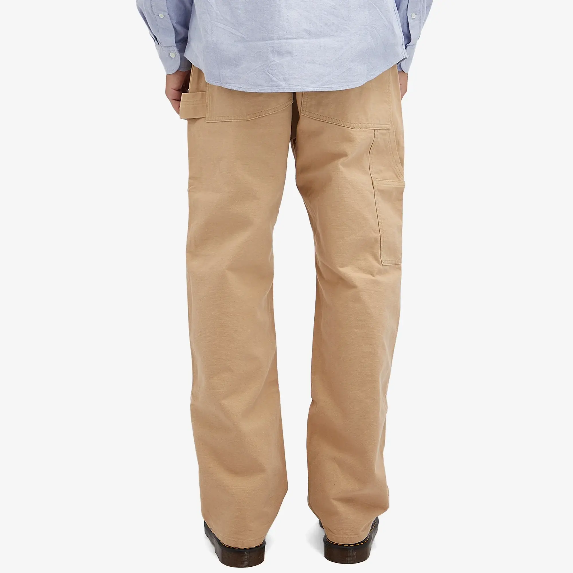 Human Made Men's Washed Duck Work Pants Beige