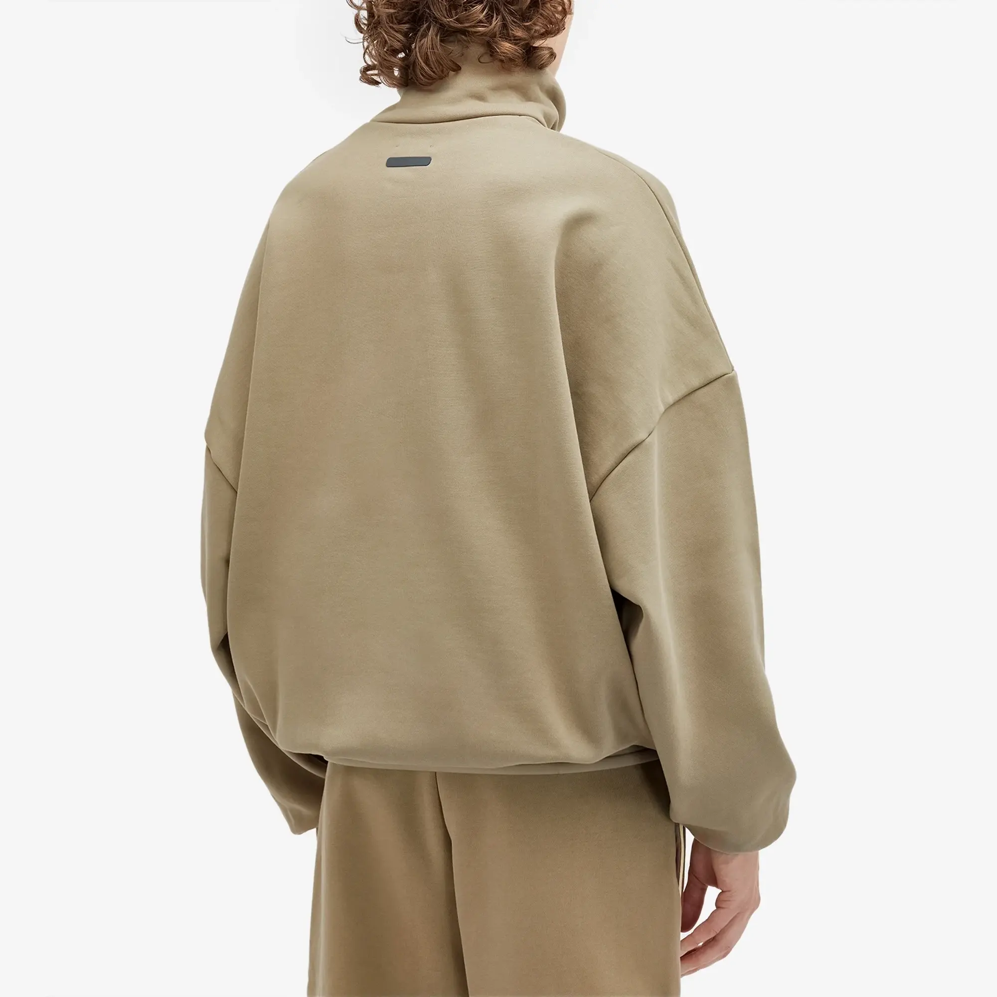 Adidas x Fear Of God Athletics Fleece Mock Sweatshirt Clay