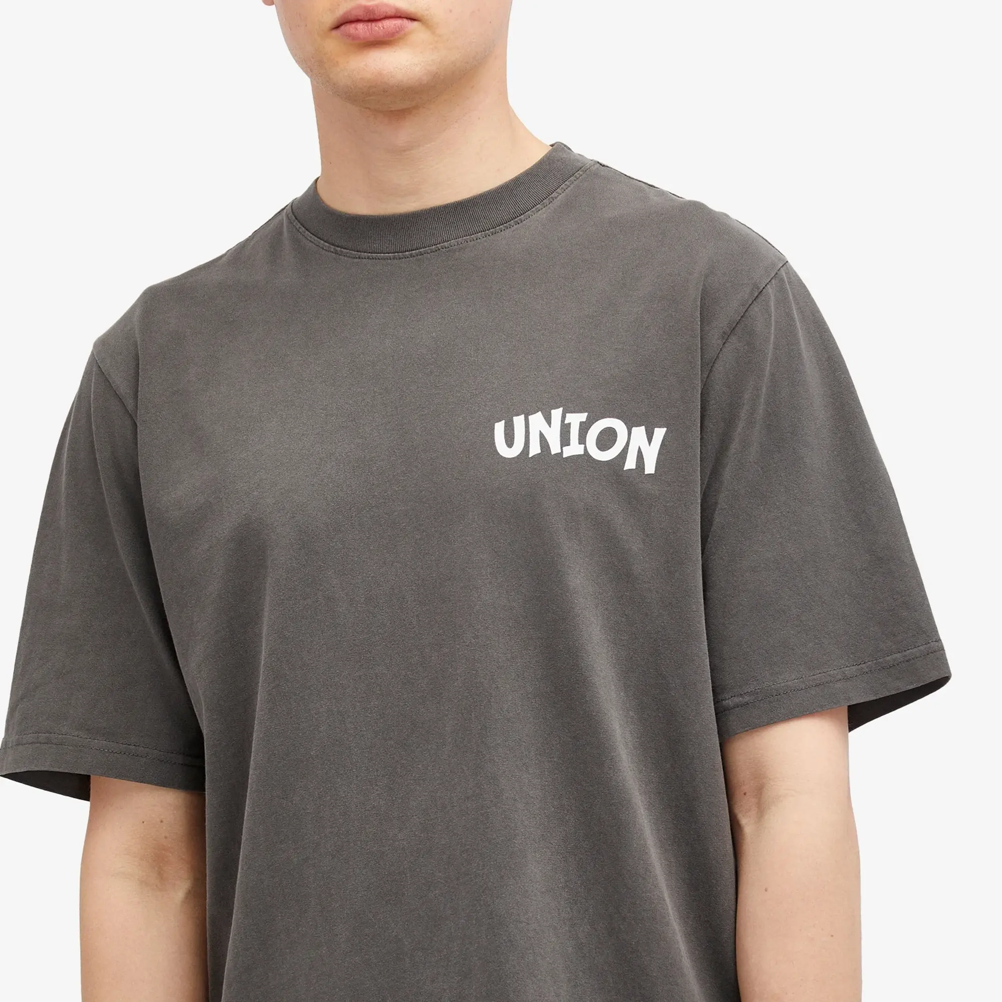 Union LA Men's Peace & Dub T-Shirt Vintage Black