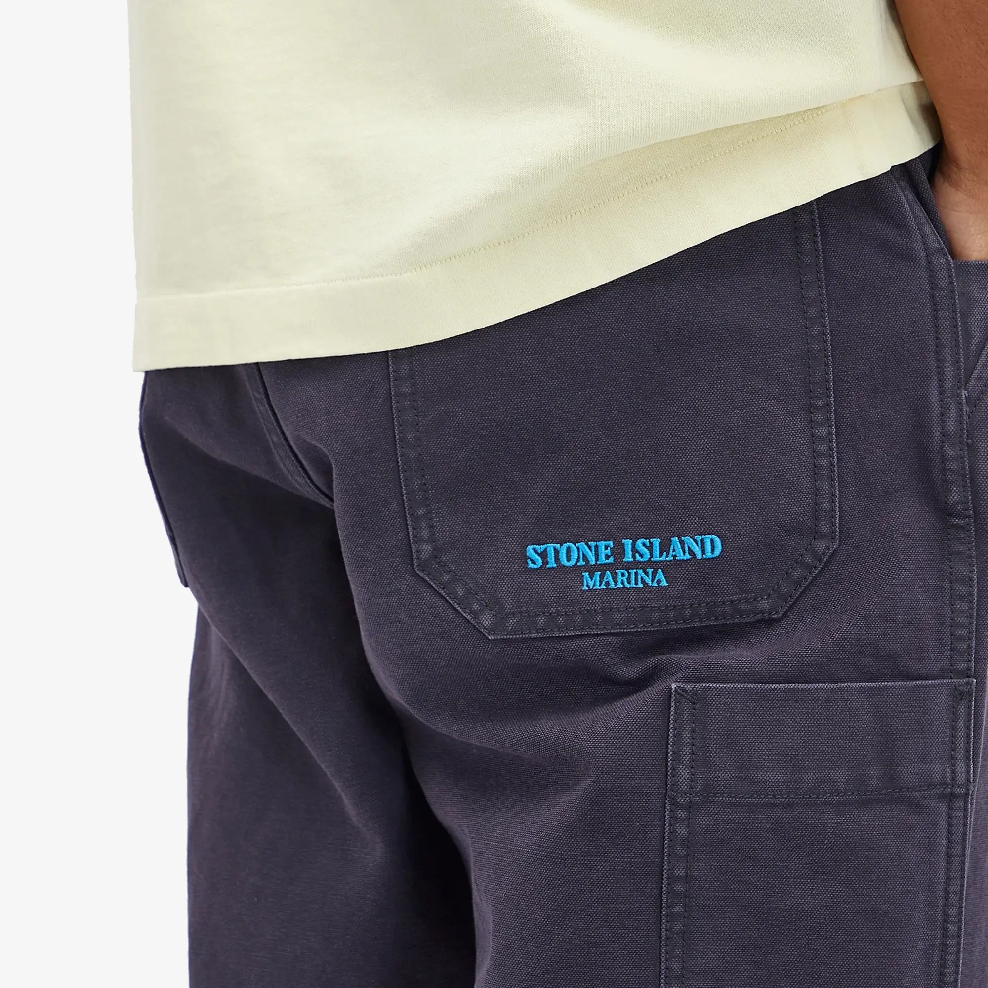 Stone Island Men's Marina Chino Trousers Ink
