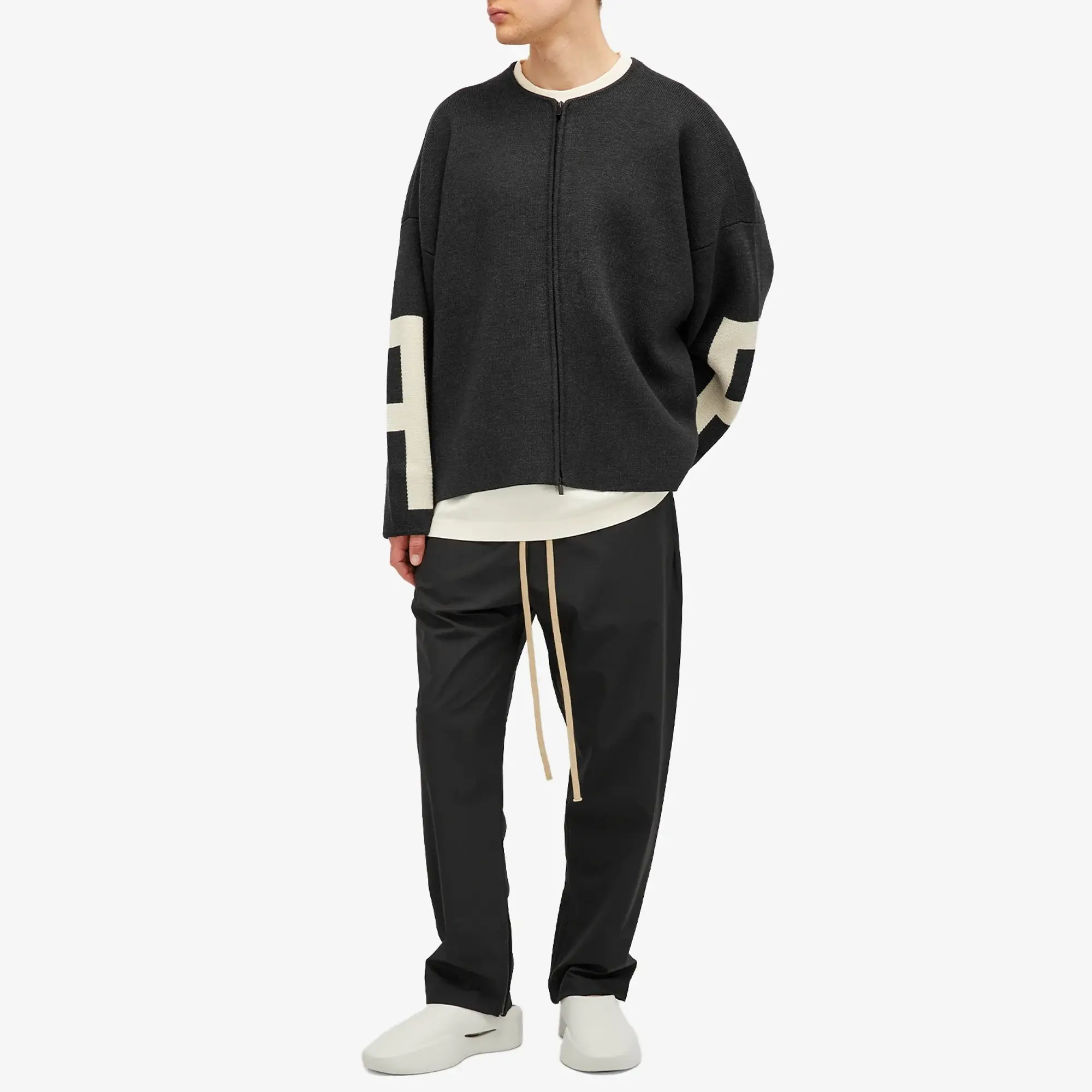 Fear of God Men's Poly Nylon Track Pants Black