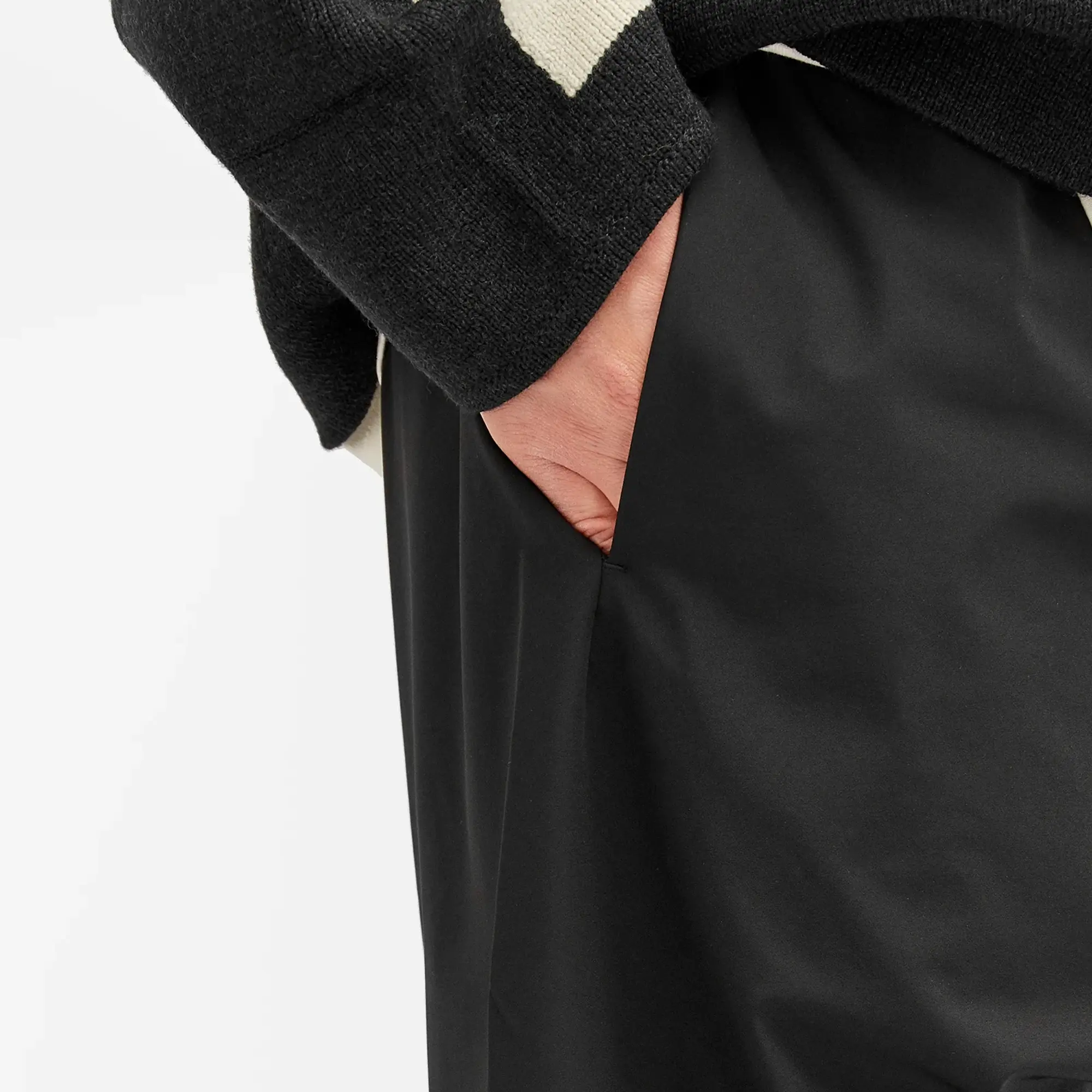 Fear of God Men's Poly Nylon Track Pants Black